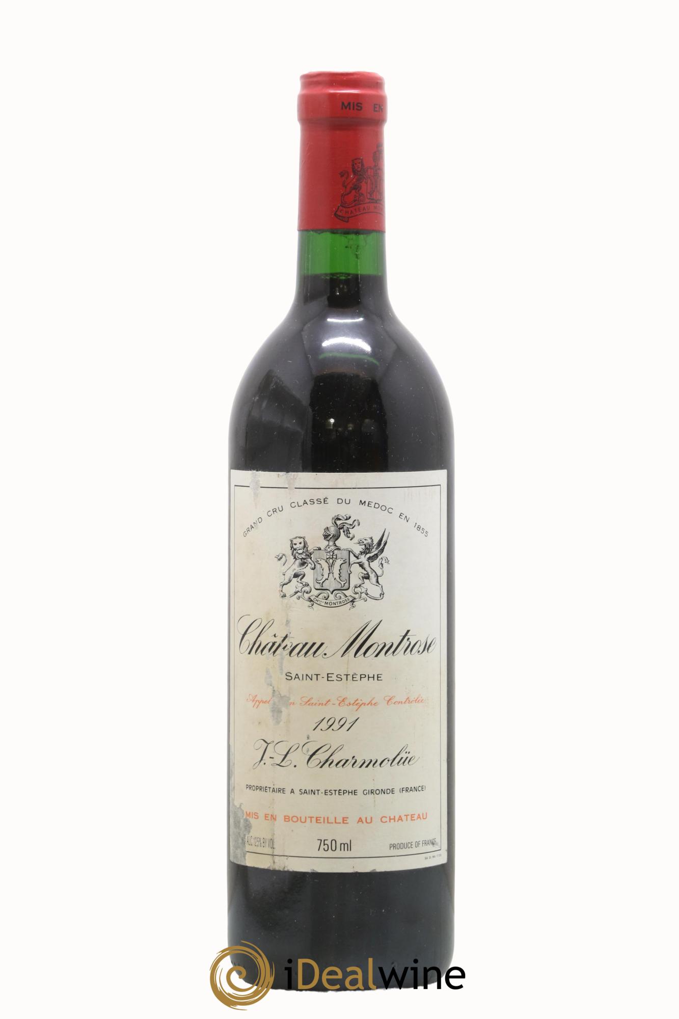 Château Montrose 2ème Grand Cru Classé 1991 - Lotto di 1 bottiglia - 0