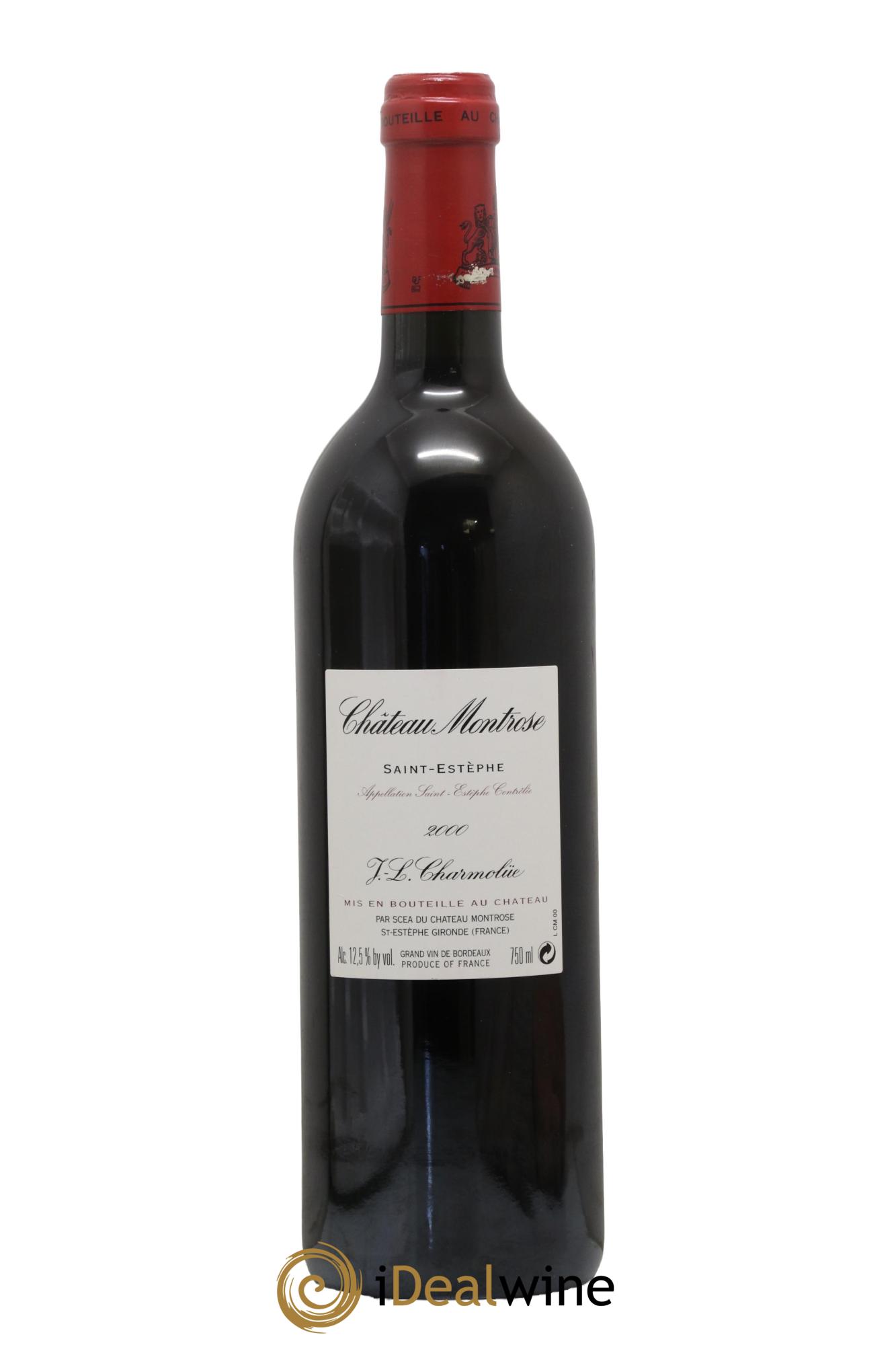 Château Montrose 2ème Grand Cru Classé 2000 - Lotto di 1 bottiglia - 1