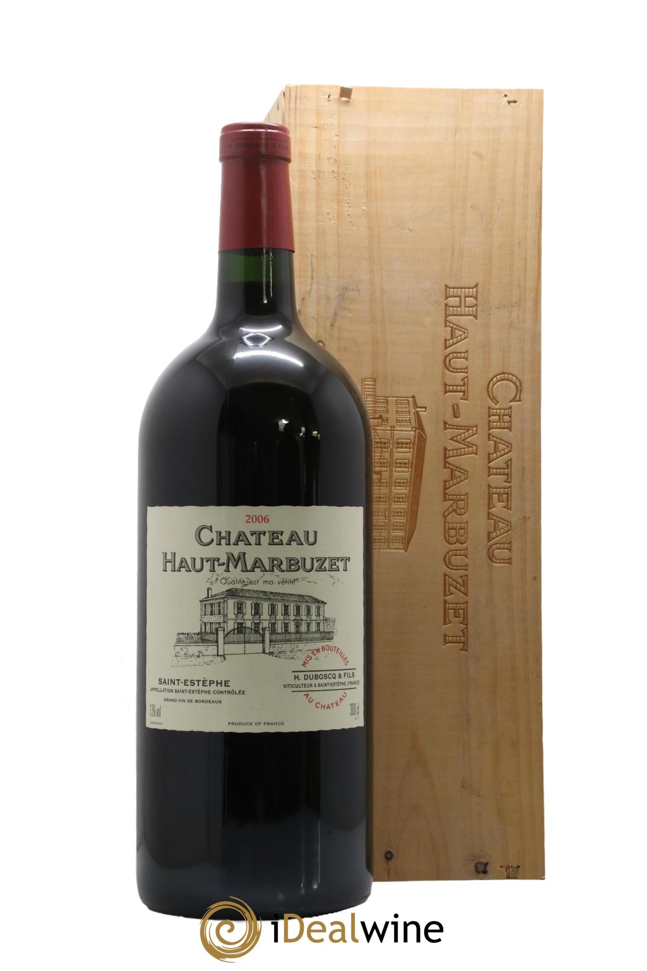 Château Haut Marbuzet 2006 - Lot de 1 double magnum - 0