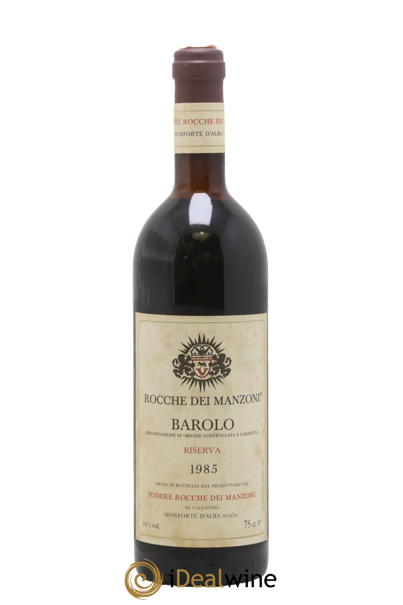 Barolo Riserva Rocche dei Manzoni 1985 - Lot de 1 bouteille - 0