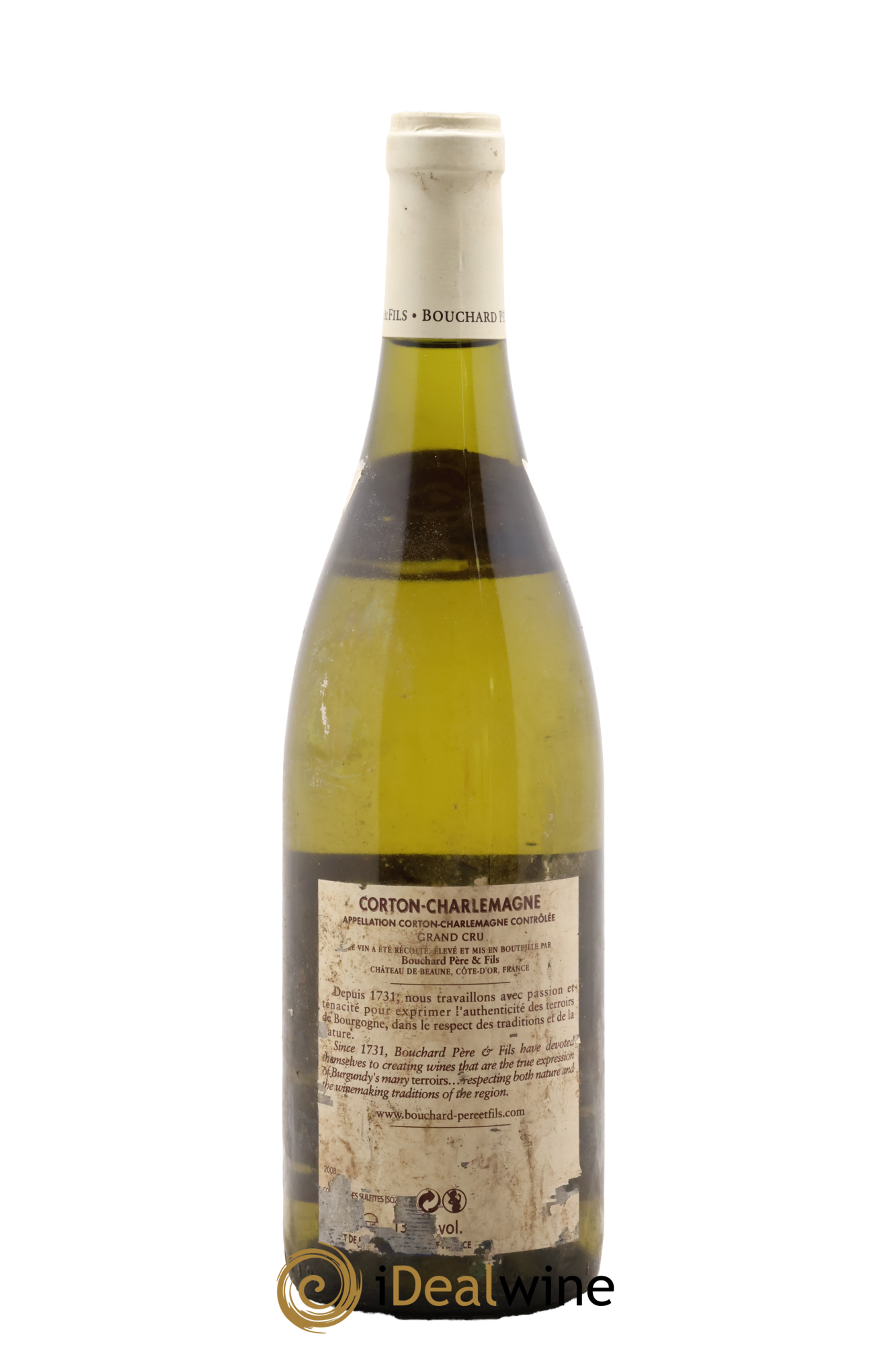 Corton-Charlemagne Grand Cru Bouchard Père & Fils 2008 - Lot of 1 bottle - 1