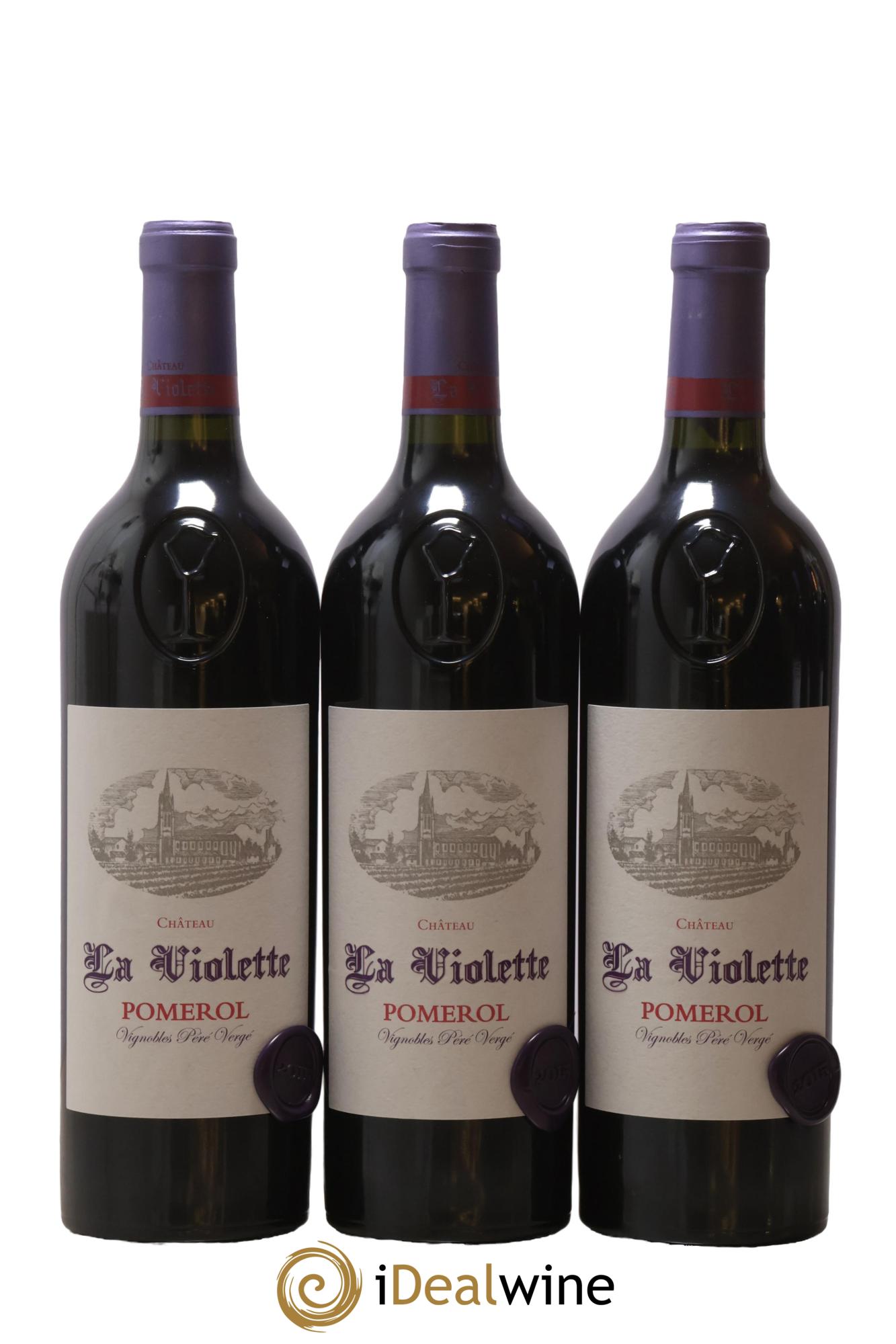 Château la Violette 2015 - Lot de 6 bouteilles - 1