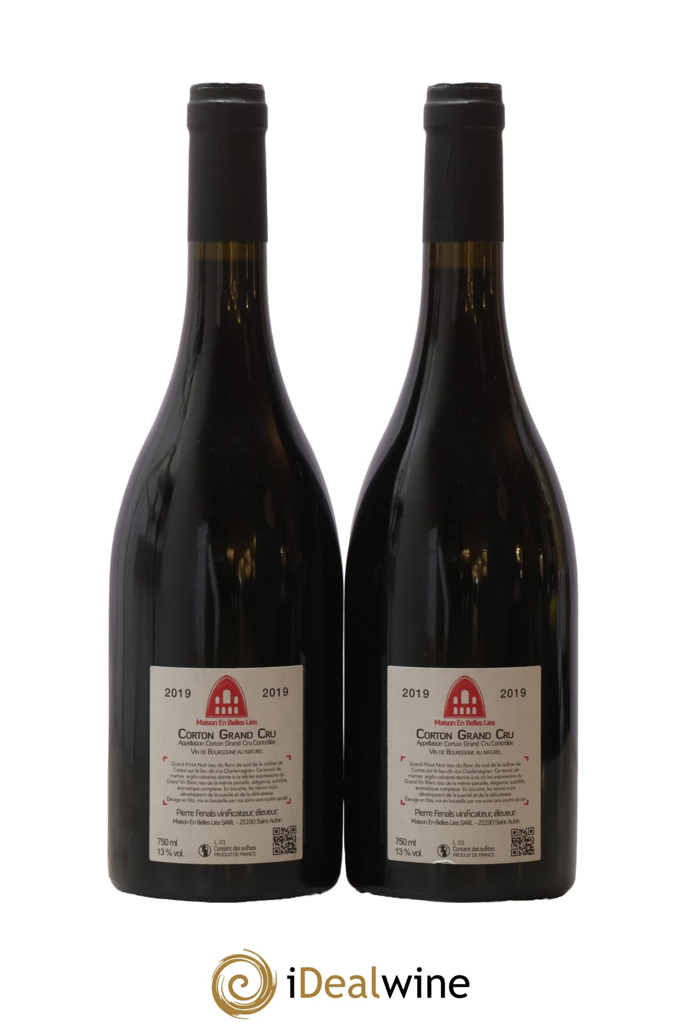 Corton Le Charlemagne Maison En Belles Lies 2019 - Lot de 2 bouteilles - 1