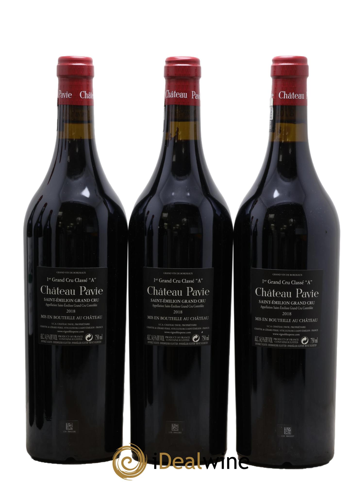 Château Pavie 1er Grand Cru Classé A 2018 - Lot of 6 bottles - 2