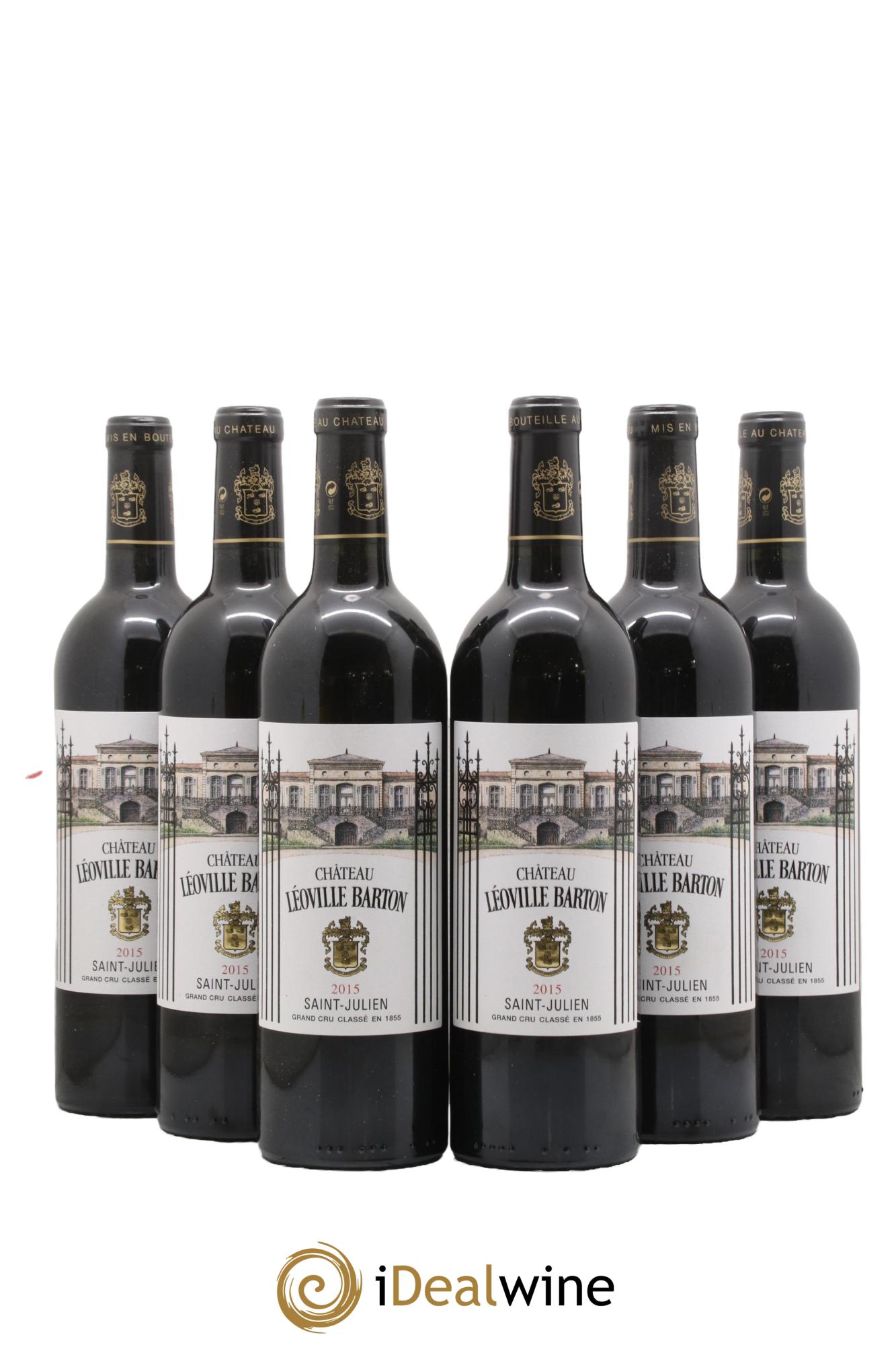 Château Léoville Barton 2ème Grand Cru Classé 2015 - Lot of 6 bottles - 0