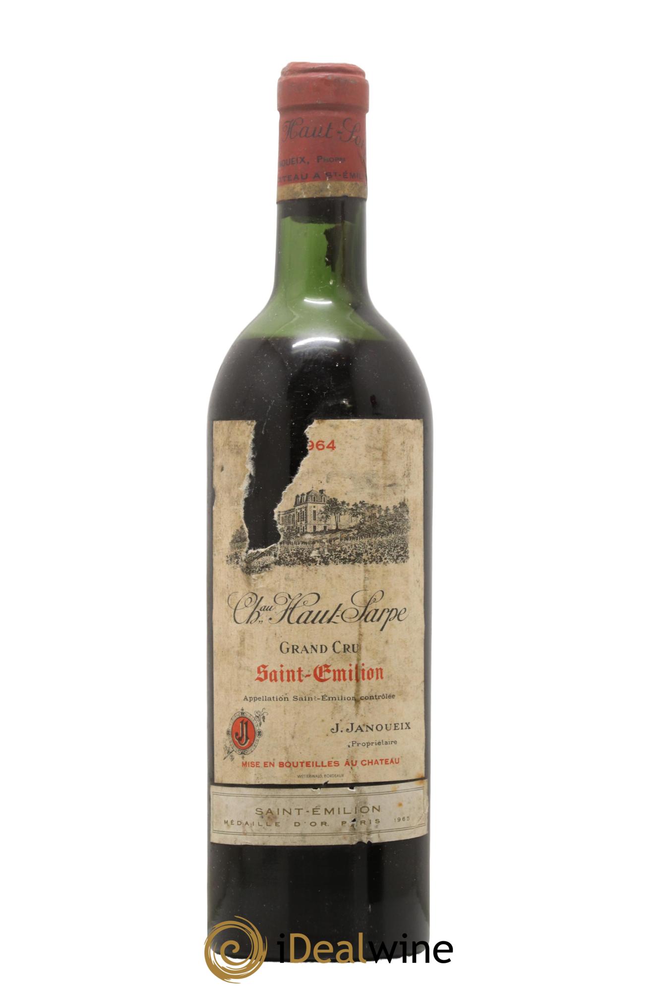 Château Haut Sarpe Grand Cru Classé 1964 - Lotto di 1 bottiglia - 0