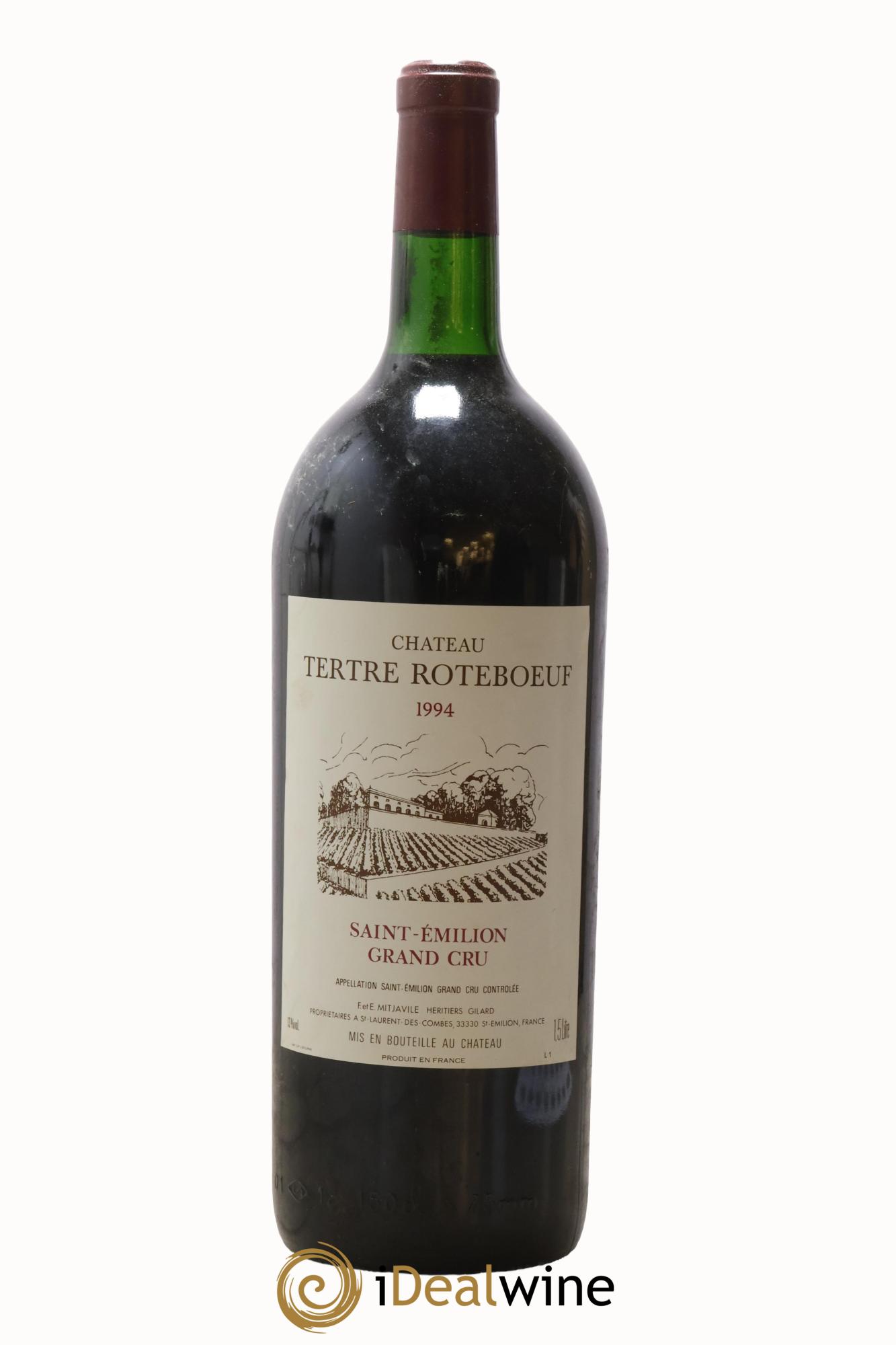 Château Tertre Roteboeuf 1994 - Posten von 1 Magnum - 0