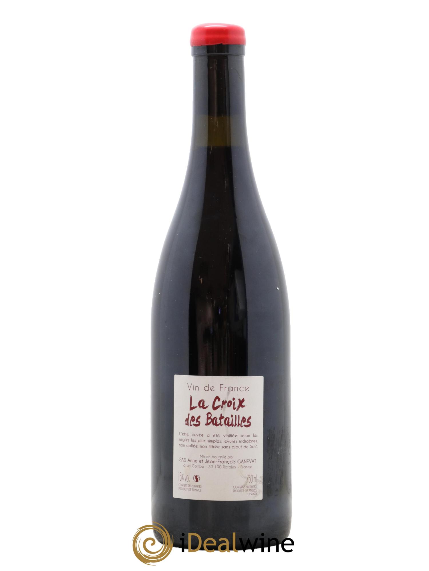 Vin de France La Croix des Batailles Anne et Jean François Ganevat 2019 - Lot de 1 bouteille - 1