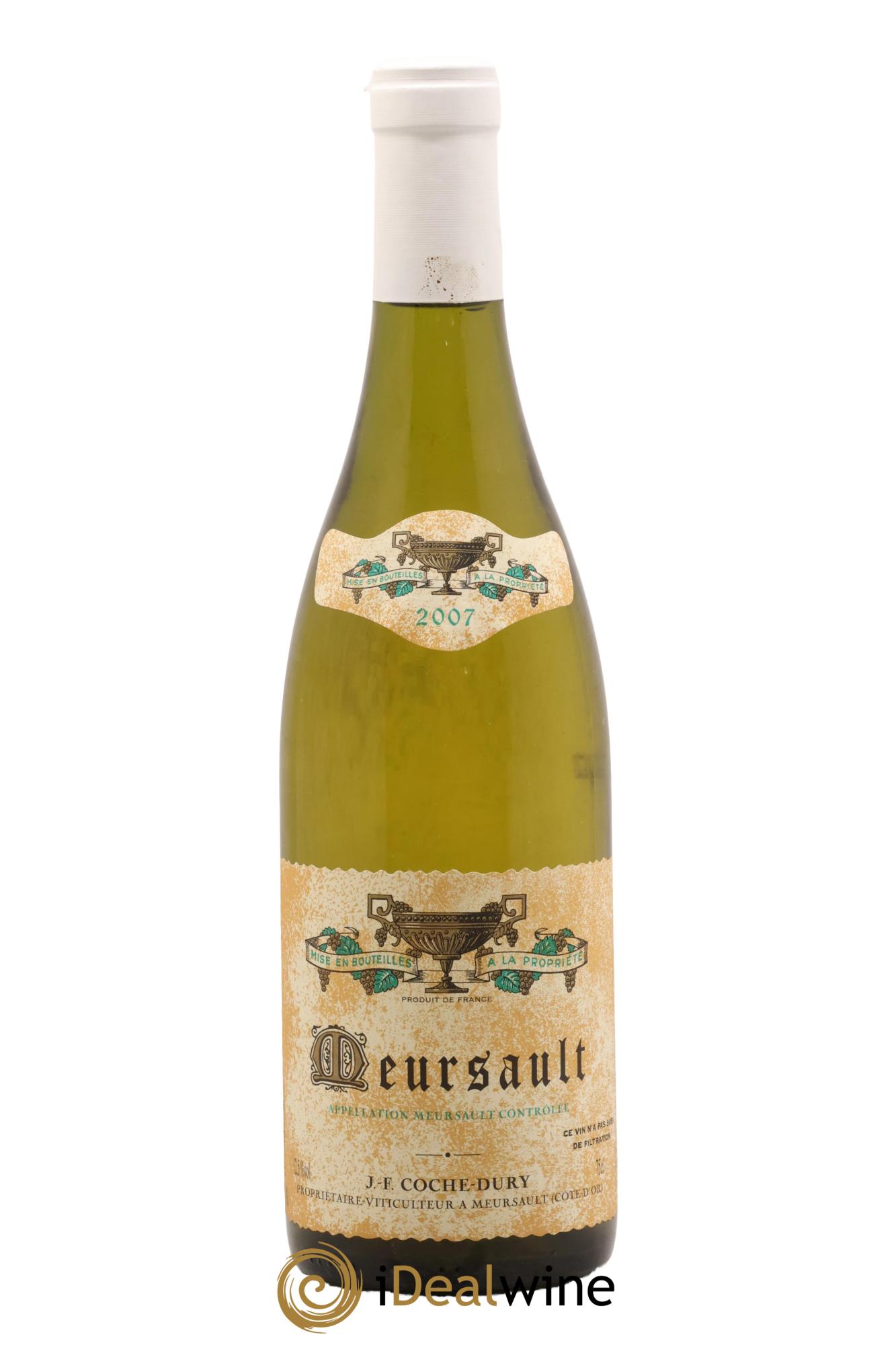 Meursault Coche Dury (Domaine) 2007 - Posten von 1 Flasche - 0