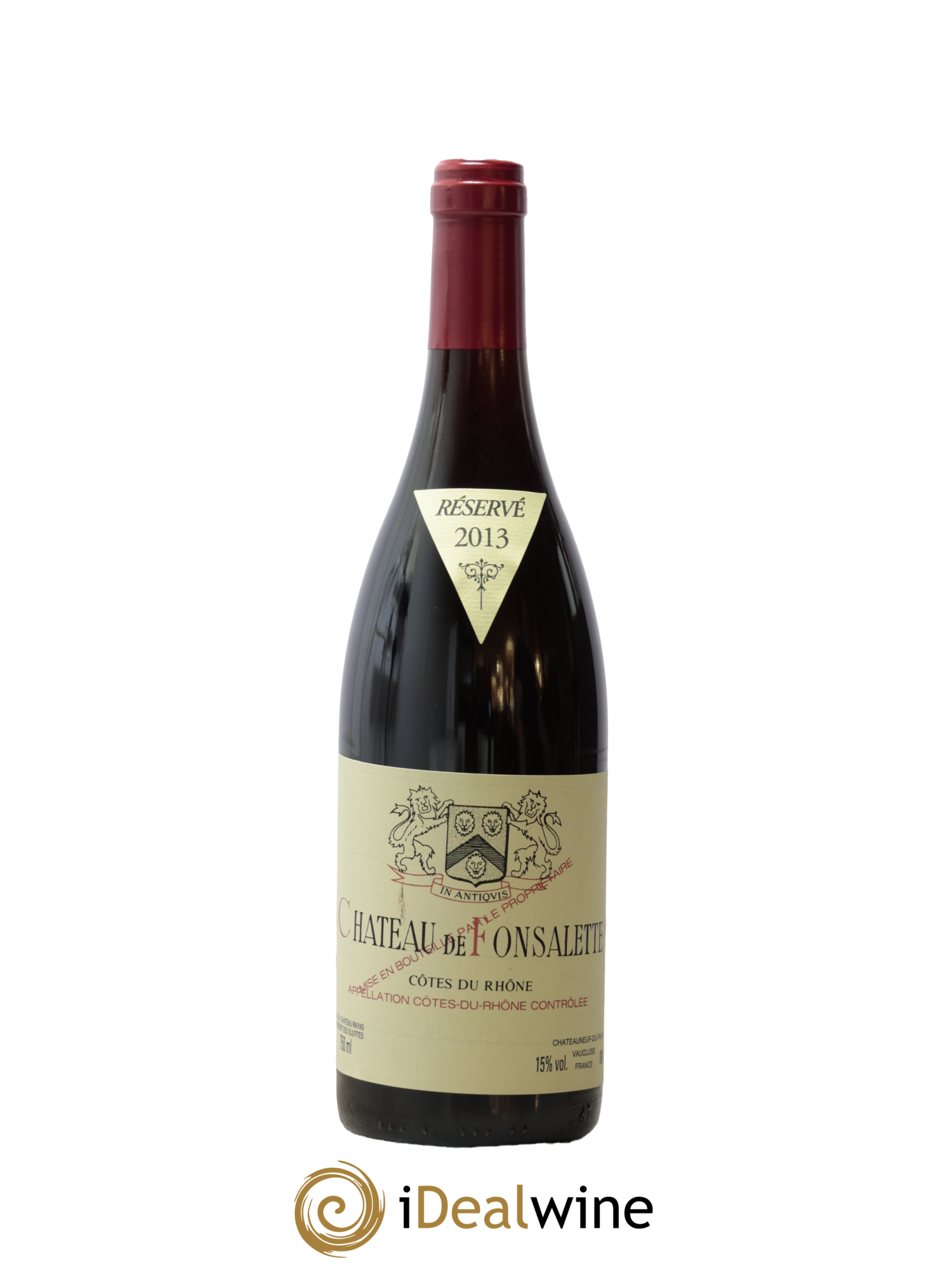 Côtes-du-Rhône Château de Fonsalette Emmanuel Reynaud 2013 - Lot of 1 bottle - 0