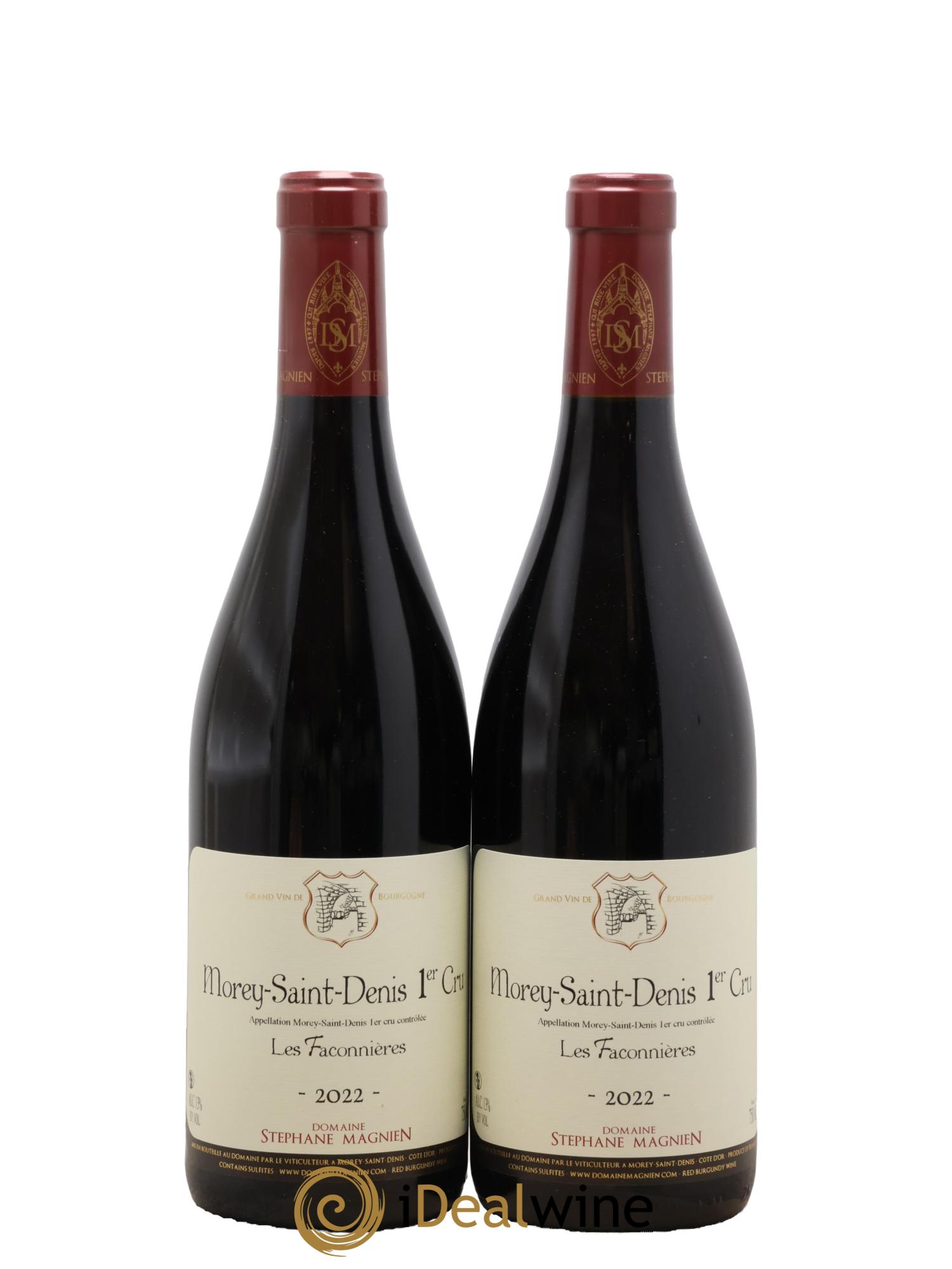 Morey Saint-Denis 1er Cru Les Faconnières Stéphane Magnien (Domaine) 2022 - Lotto di 2 bottiglie - 0
