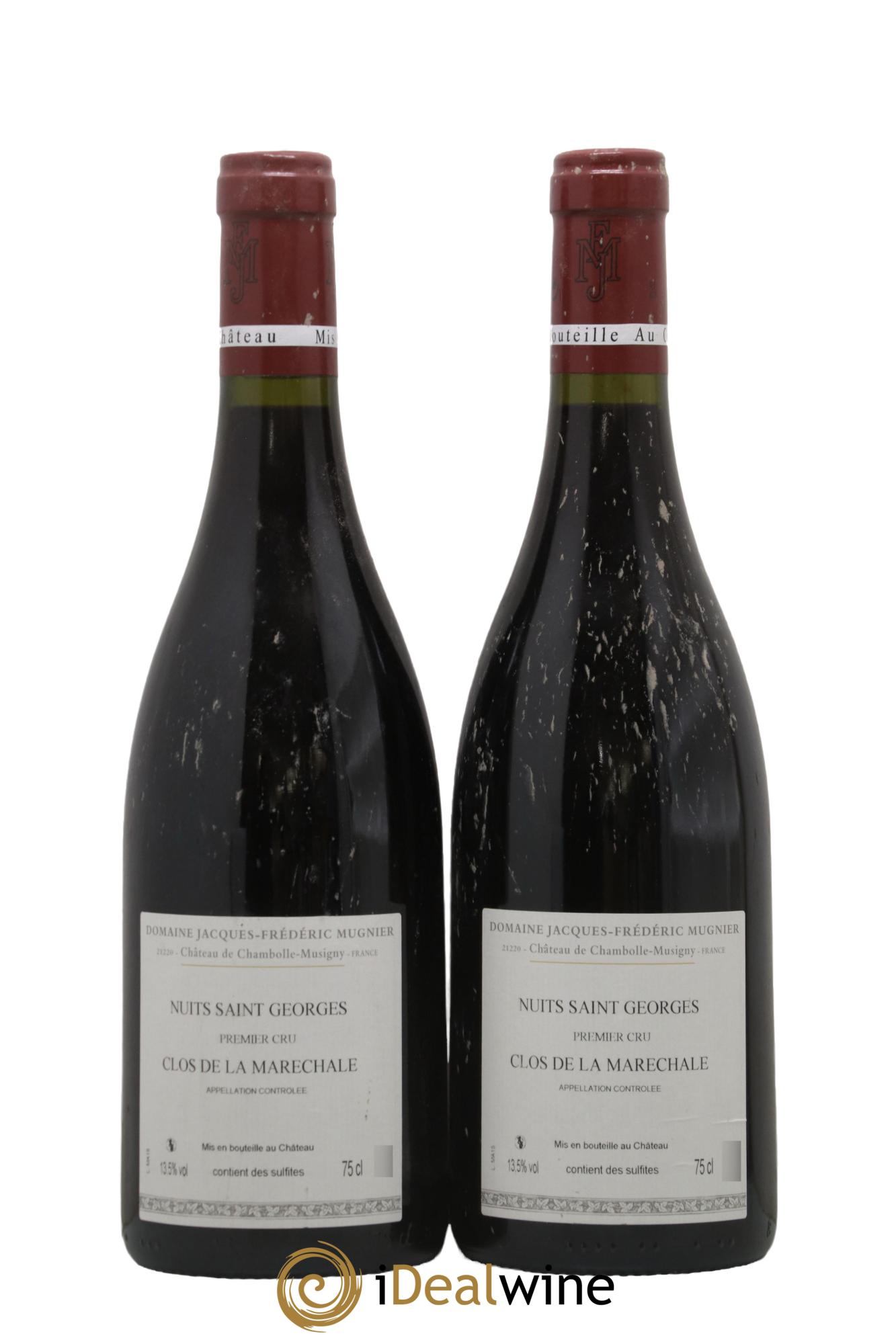 Nuits-Saint-Georges 1er Cru Clos de La Maréchale Jacques-Frédéric Mugnier 2015 - Lot de 2 bouteilles - 1