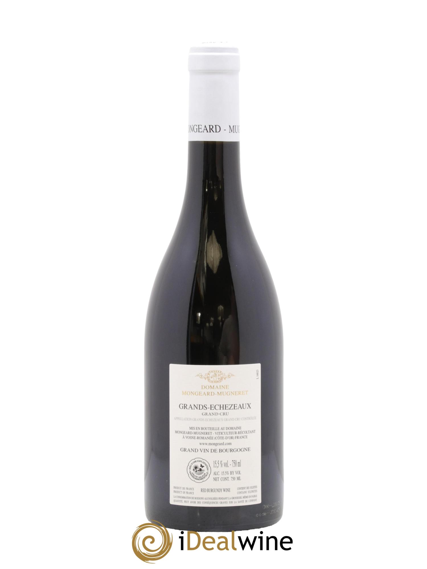Grands-Echezeaux Grand Cru Mongeard-Mugneret (Domaine) 2023 - Lot de 1 bouteille - 1