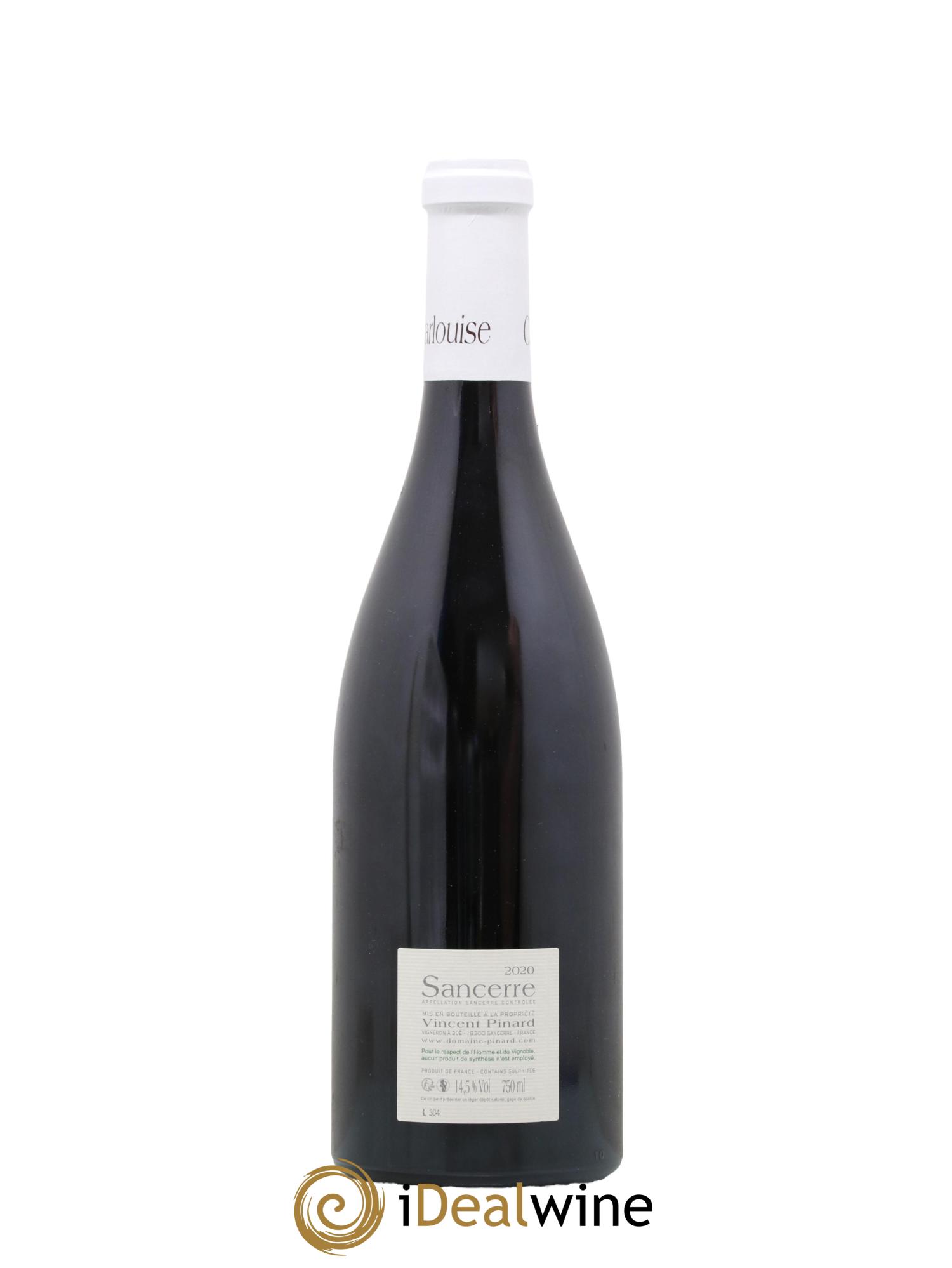 Sancerre Charlouise Vincent Pinard 2020 - Lot de 1 bouteille - 1