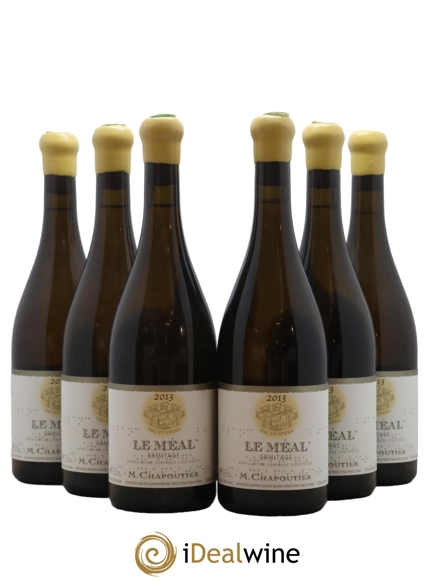 Hermitage Ermitage Le Méal Chapoutier 2013 - Lot de 6 bouteilles - 0