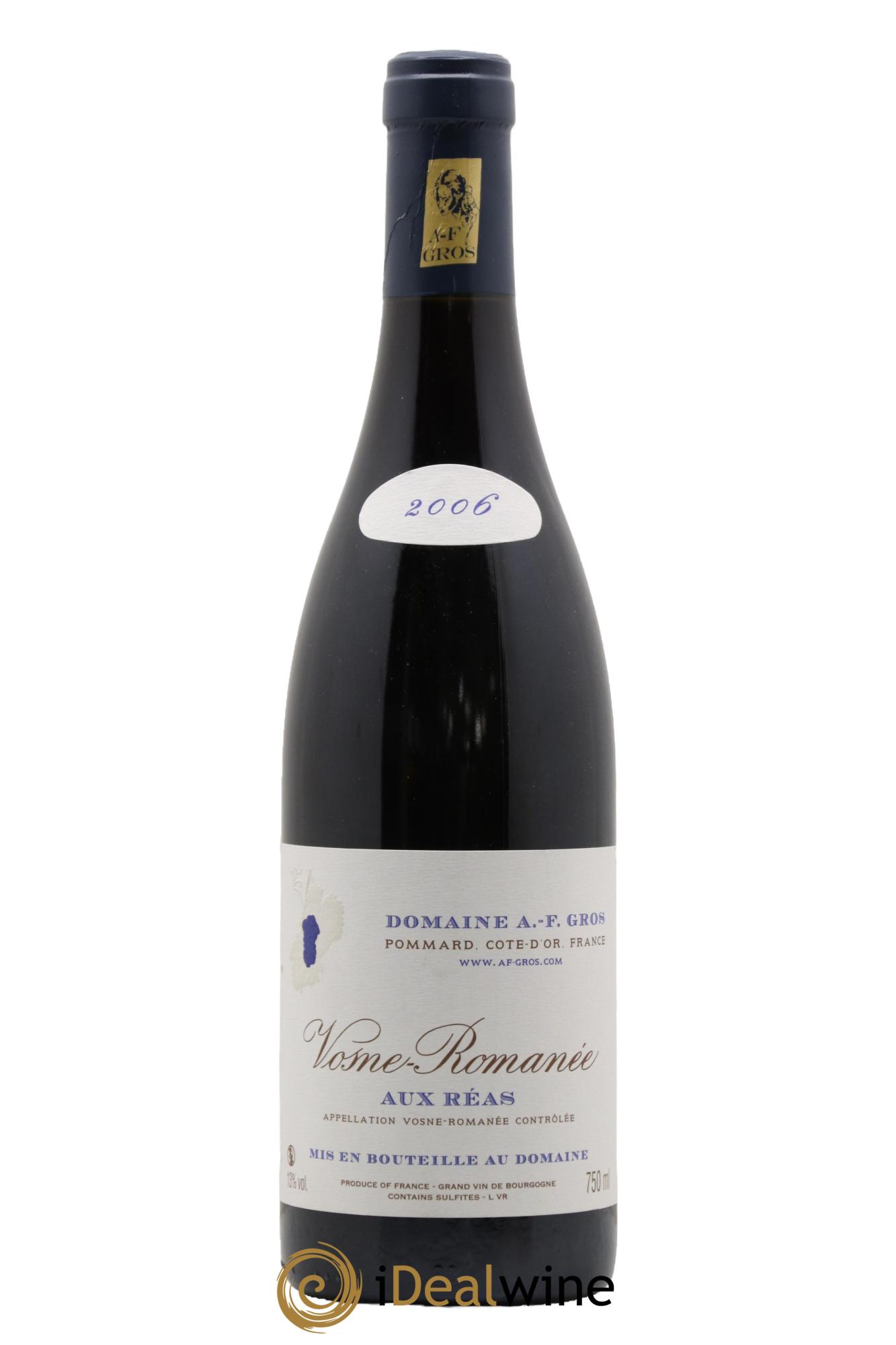 Vosne-Romanée Aux Reas A.-F. Gros 2006 - Lotto di 1 bottiglia - 0