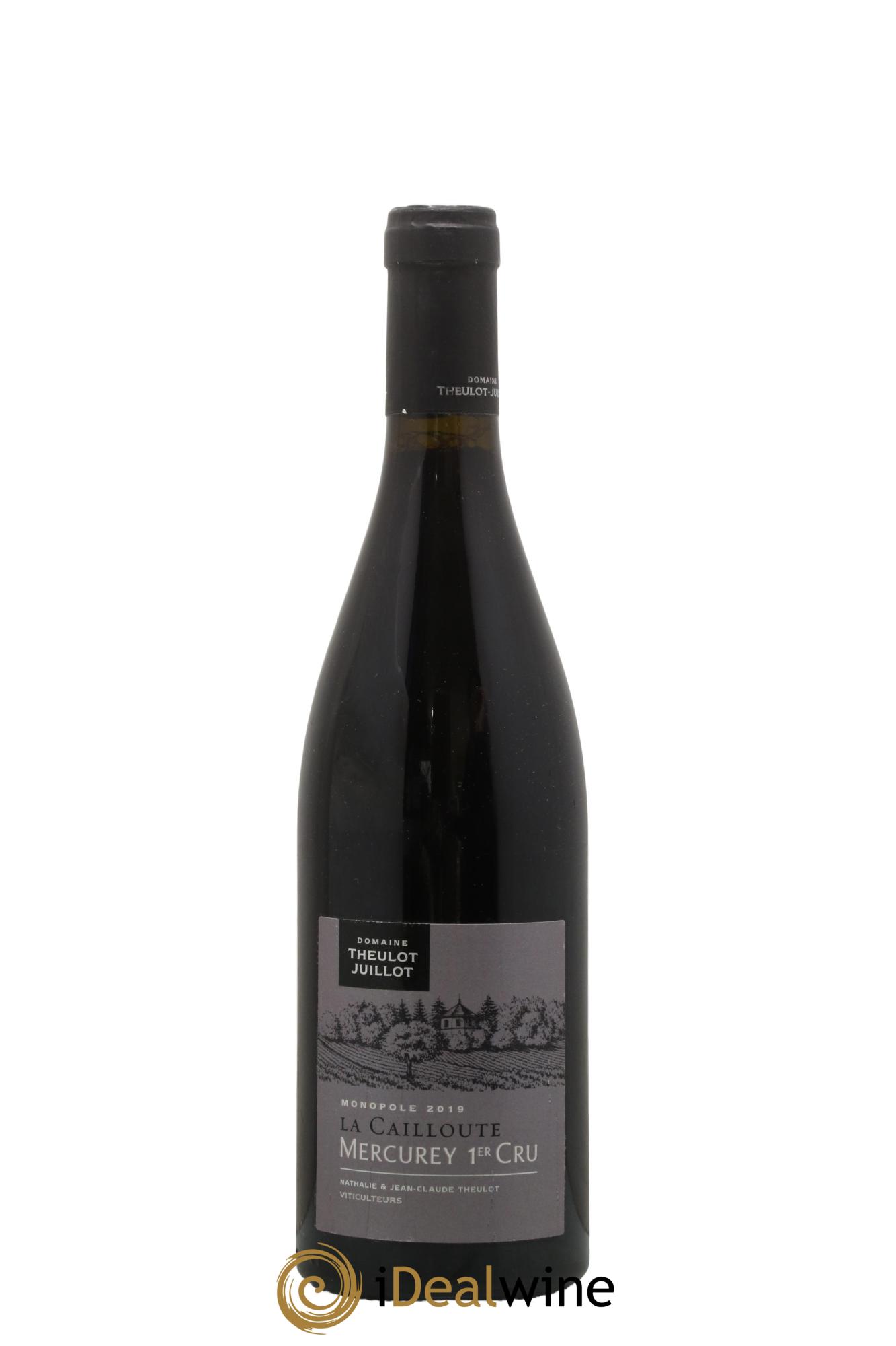 Mercurey 1er Cru La Cailloute Domaine Theulot Juillot 2019 - Lot de 1 bouteille - 0