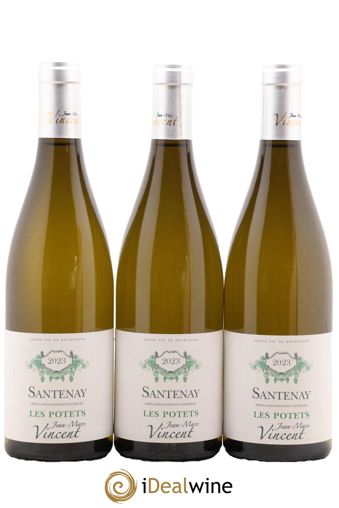 Santenay Les Potets Jean-Marc Vincent (Domaine) 2023 - Lot de 3 bouteilles - 0