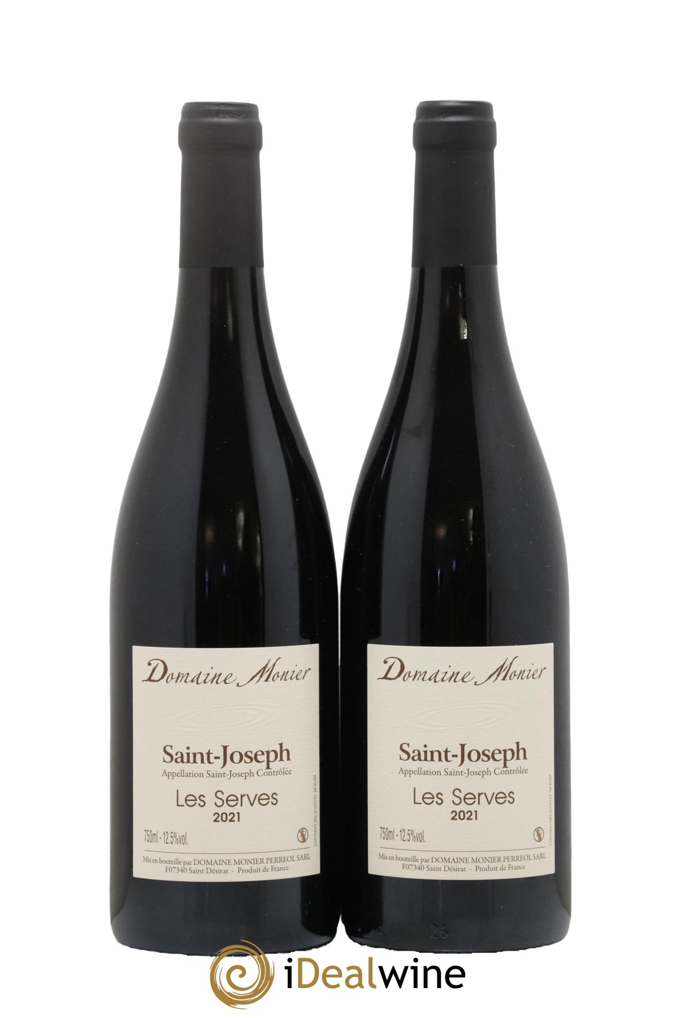 Saint-Joseph Les Serves Monier Perréol 2021 - Lot de 2 bouteilles - 0