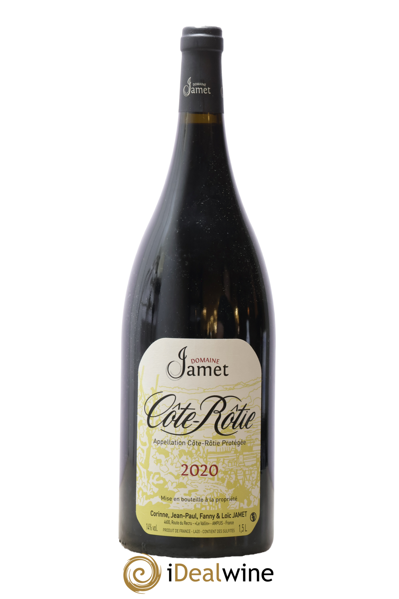 Côte-Rôtie Jamet (Domaine) 2020 - Posten von 1 Magnum - 0