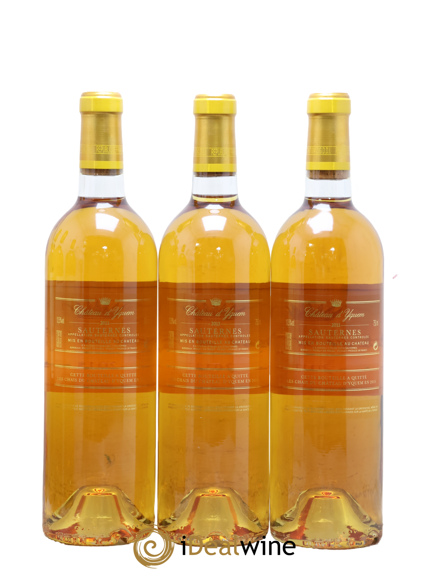 Château d' Yquem 1er Cru Classé Supérieur 2013 - Lot de 6 bouteilles - 3