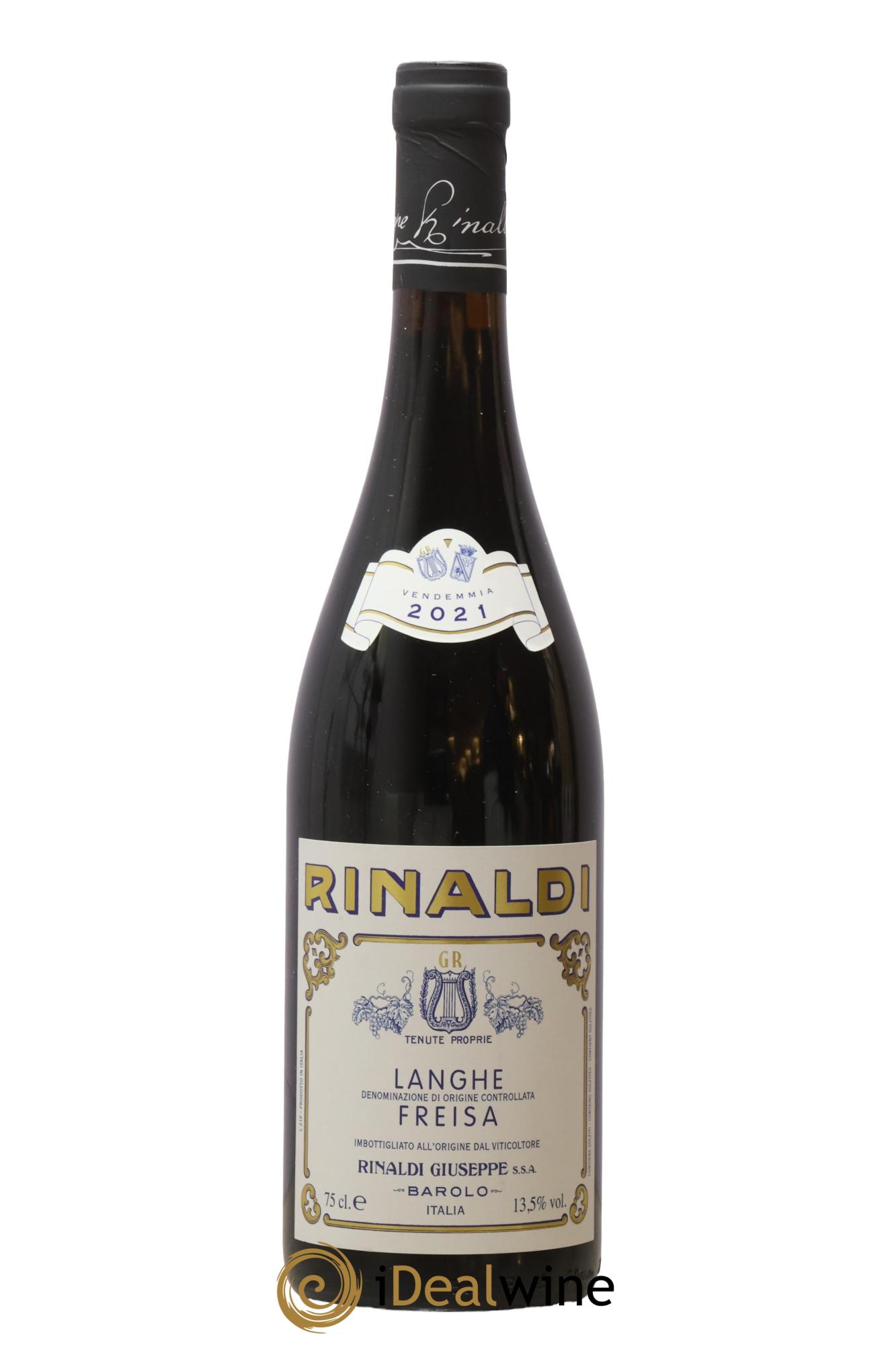Langhe DOC Freisa Giuseppe Rinaldi 2021 - Lot of 1 bottle - 0
