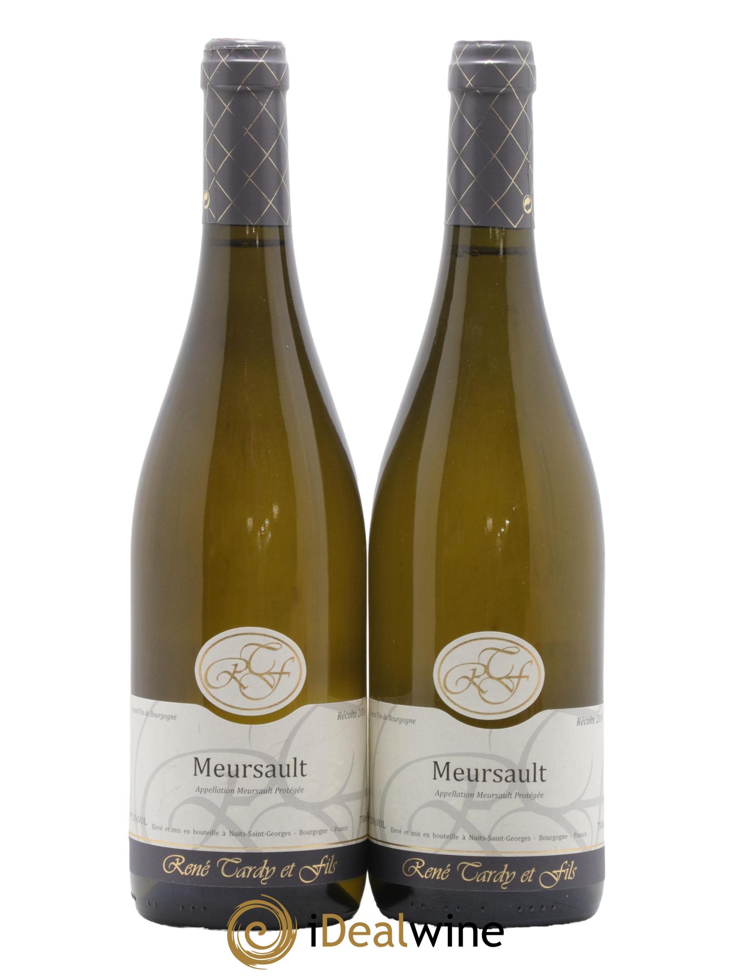 Meursault Domaine Rene Tardy et Fils 2014 - Posten von 2 Flaschen - 0