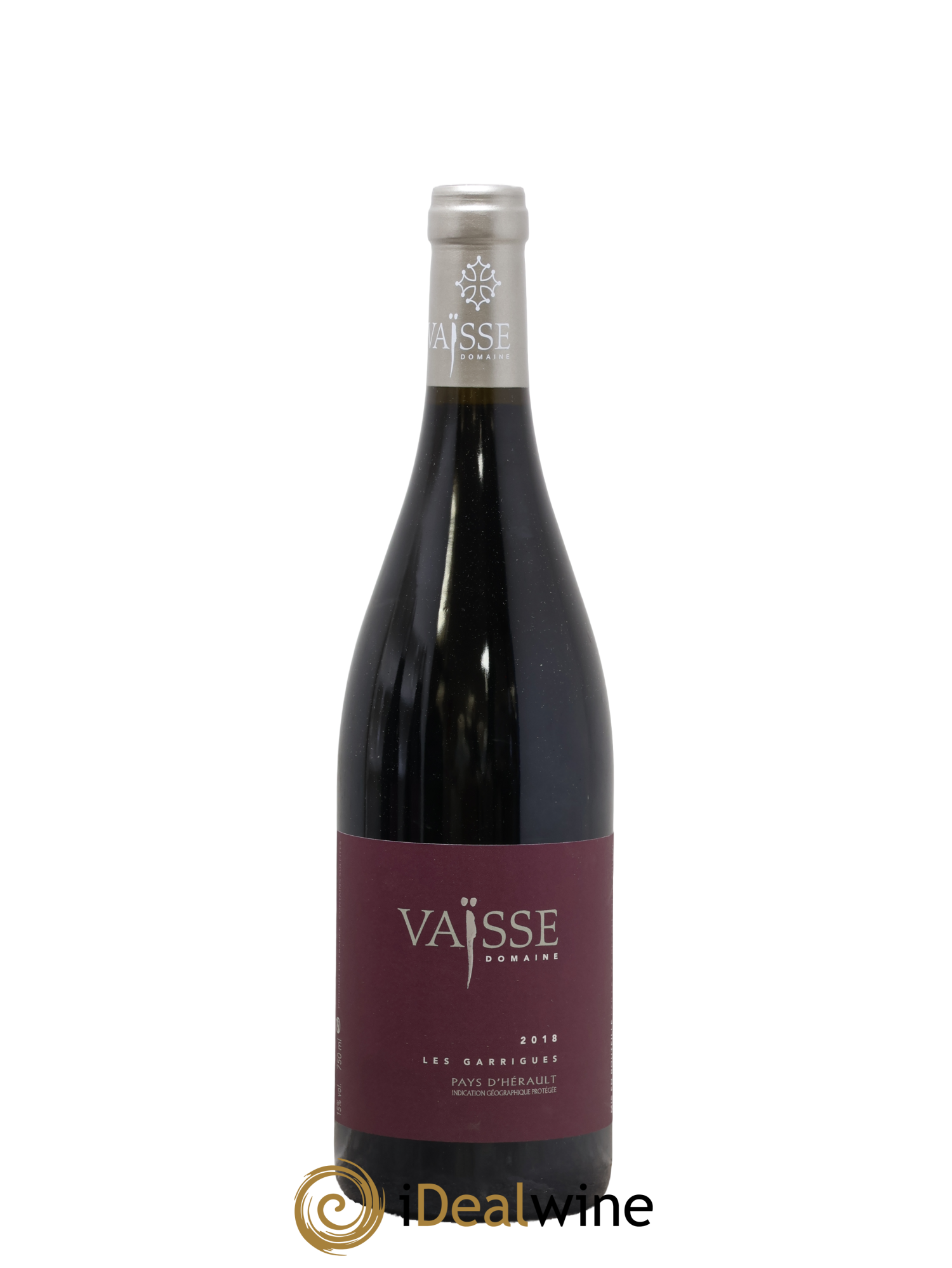 Pays d'Hérault Les Garrigues Vaisse (Domaine) 2018 - Lot of 1 bottle - 0
