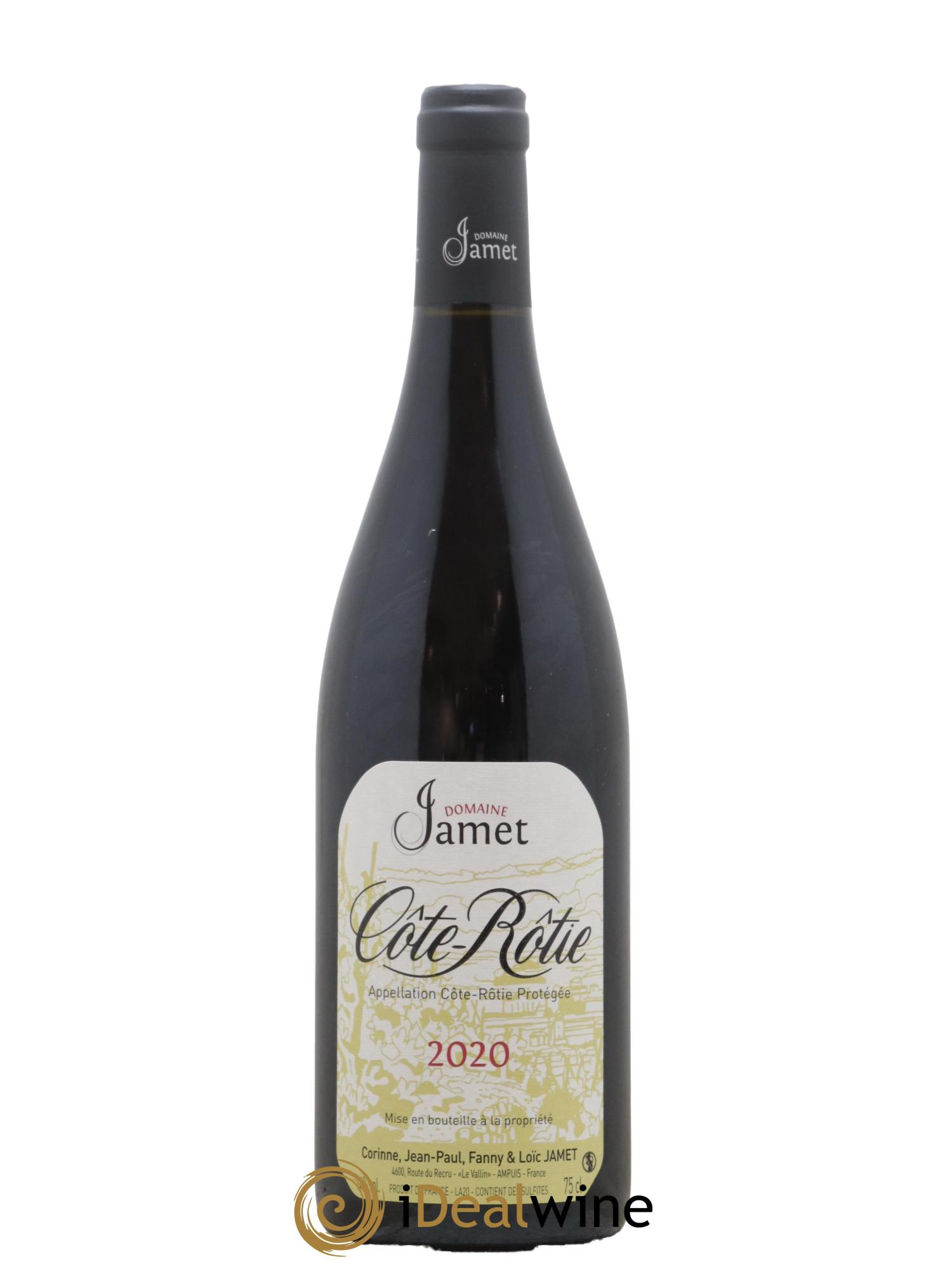 Côte-Rôtie Jamet (Domaine) 2020 - Lot de 1 bouteille - 0