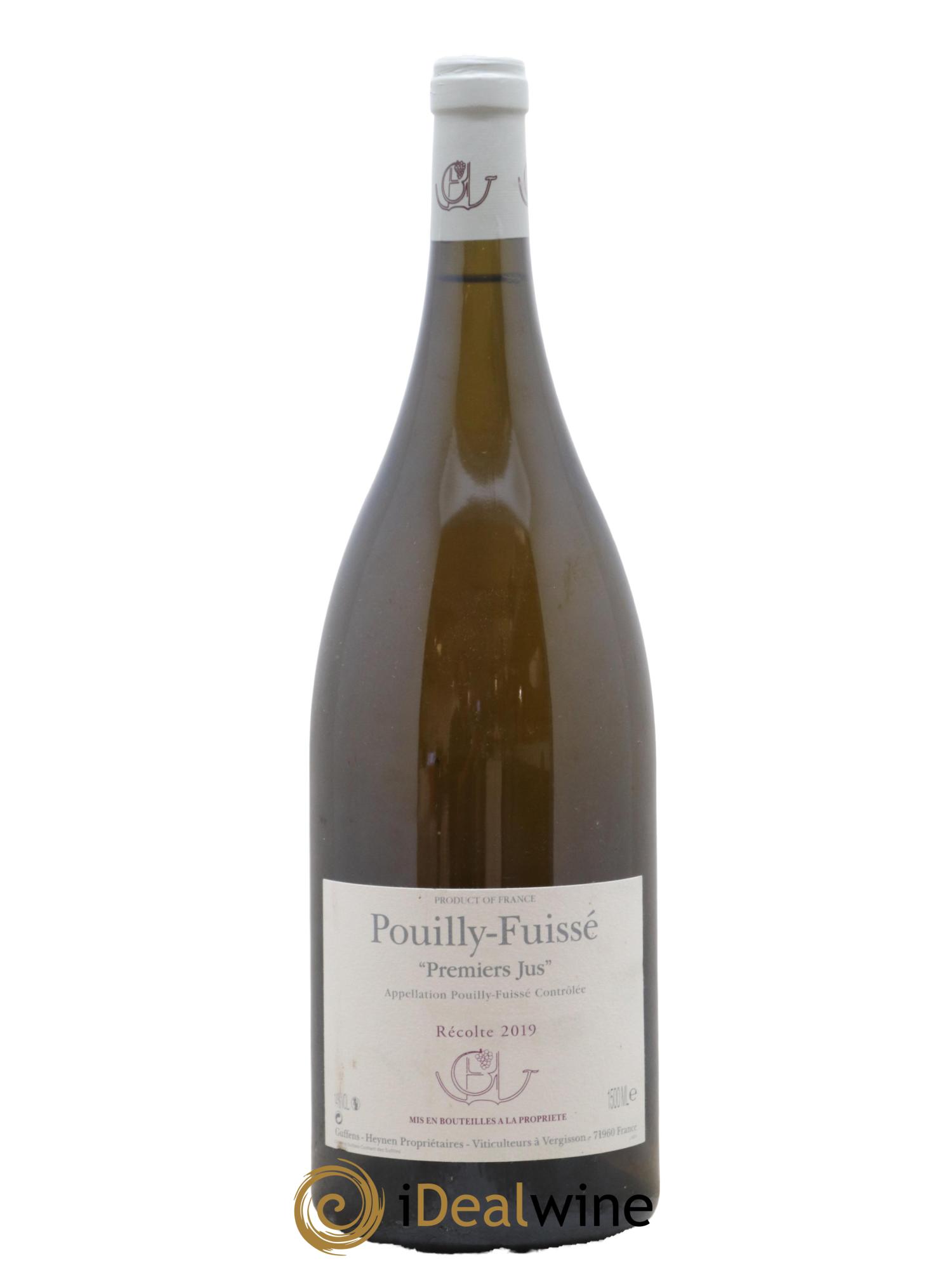Pouilly-Fuissé Premier Jus Guffens-Heynen 2019 - Posten von 1 Magnum - 0