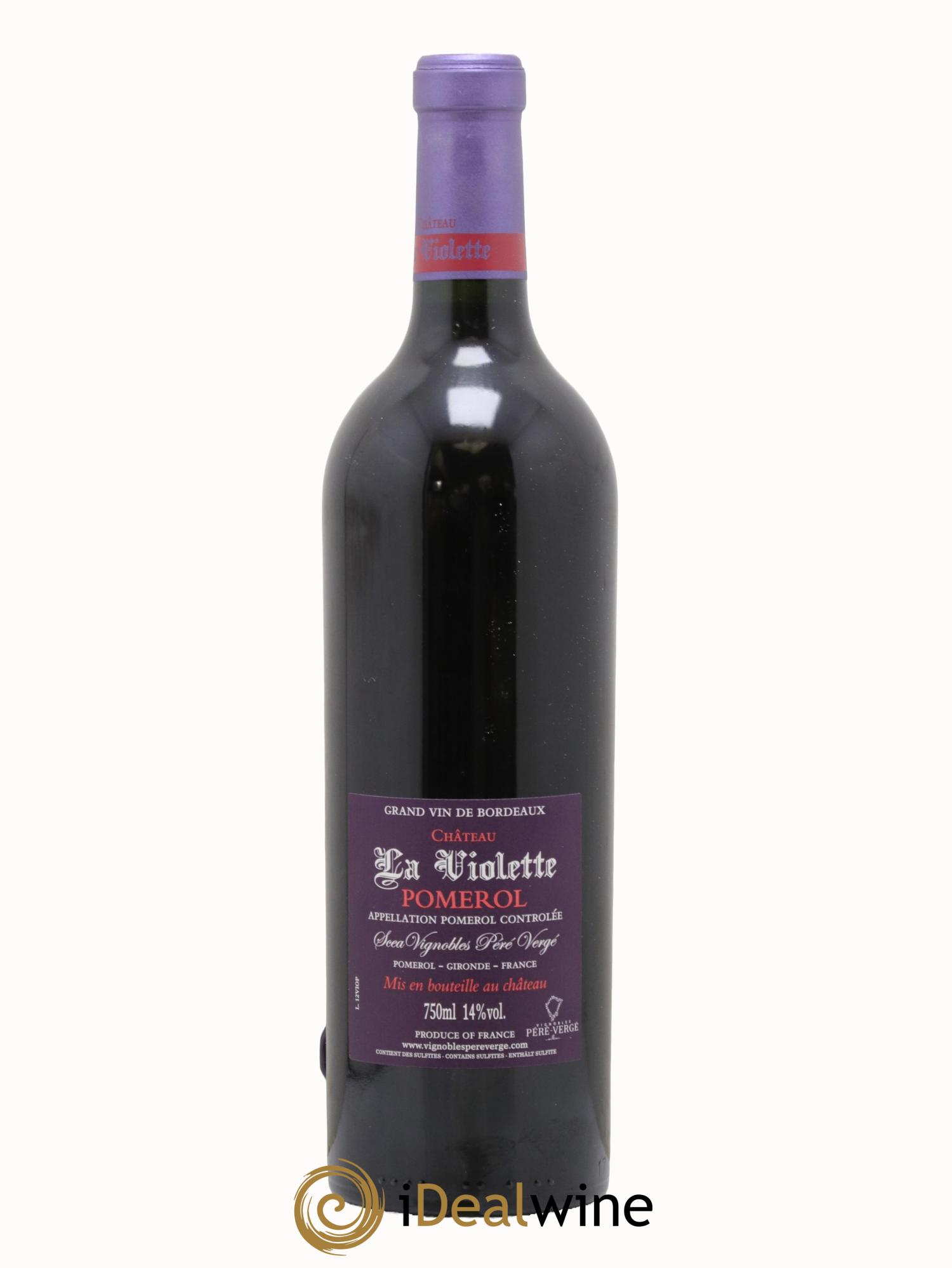 Château la Violette 2012 - Lot de 1 bouteille - 1