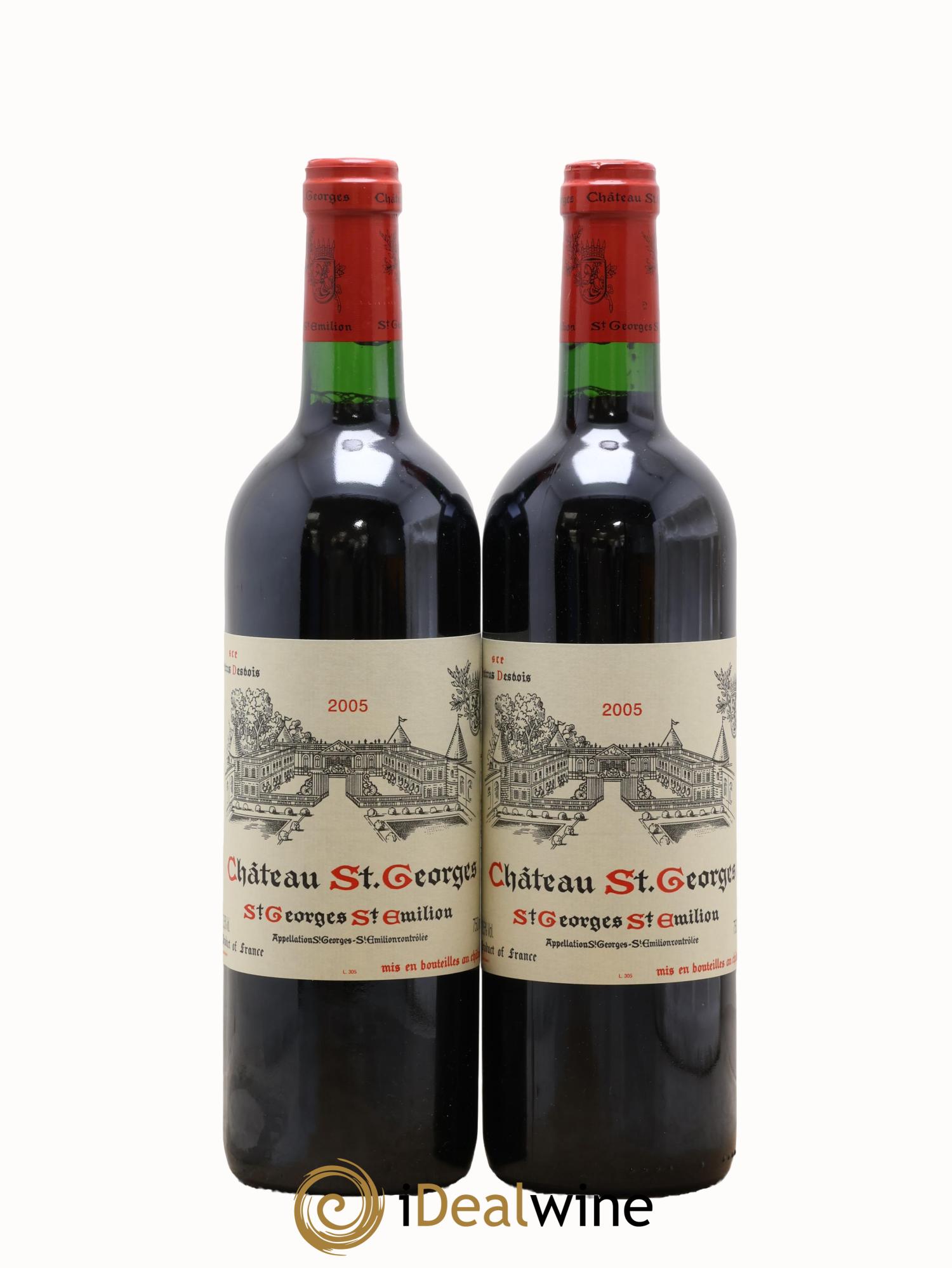 Château Saint-Georges 2005 - Lot of 2 bottles - 0