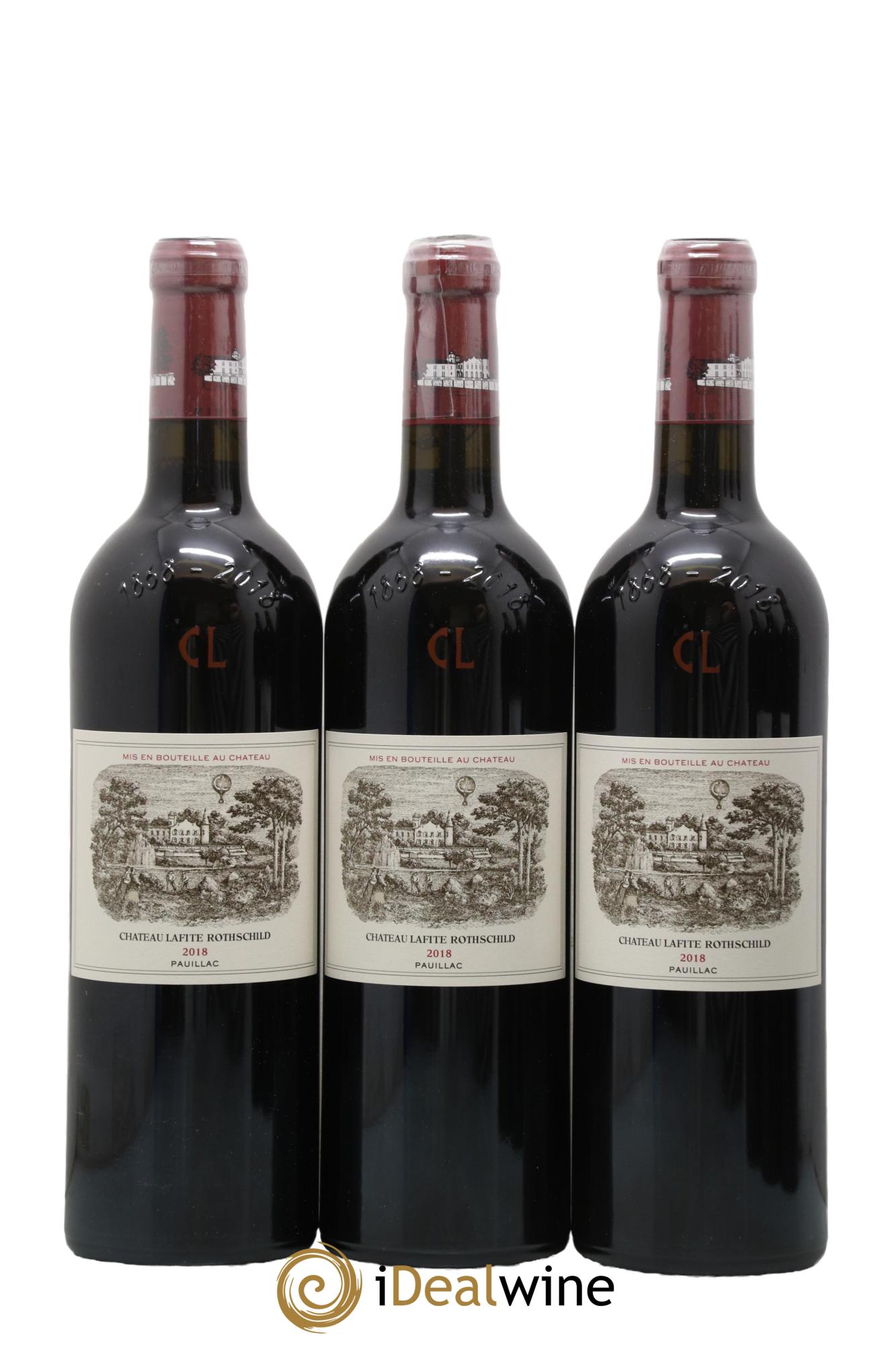 Château Lafite Rothschild 1er Grand Cru Classé 2018 - Lot of 6 bottles - 1