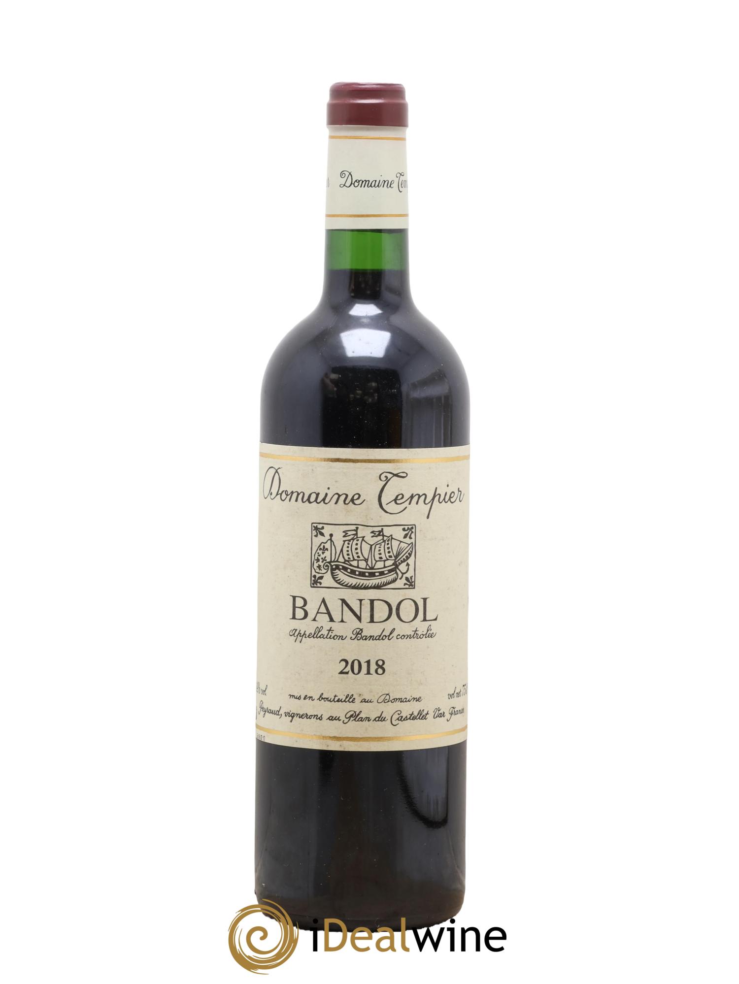 Bandol Domaine Tempier Famille Peyraud 2018 - Lot de 1 bouteille - 0