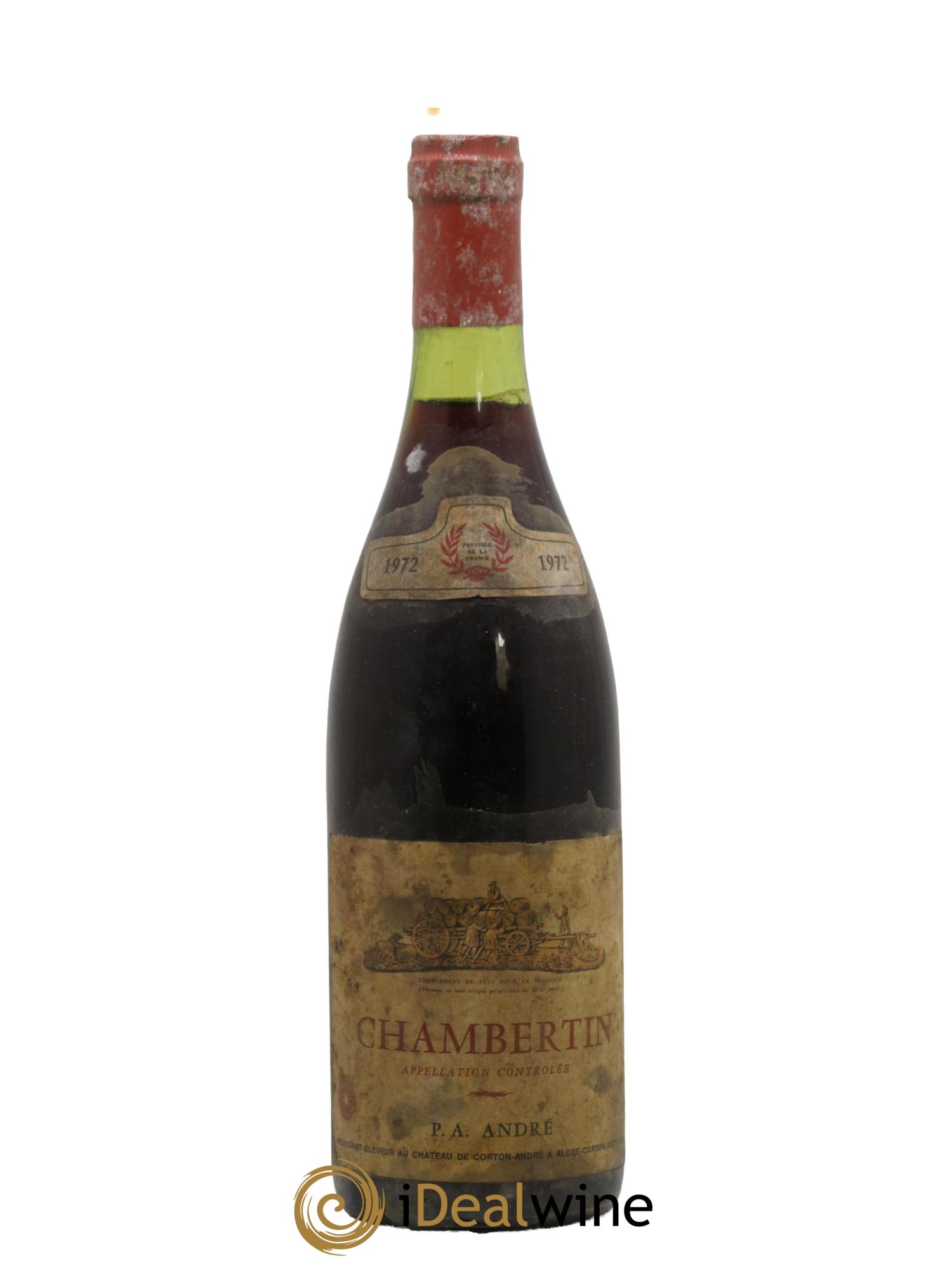 Chambertin Grand Cru Domaine André 1972 - Lot de 1 bouteille - 0
