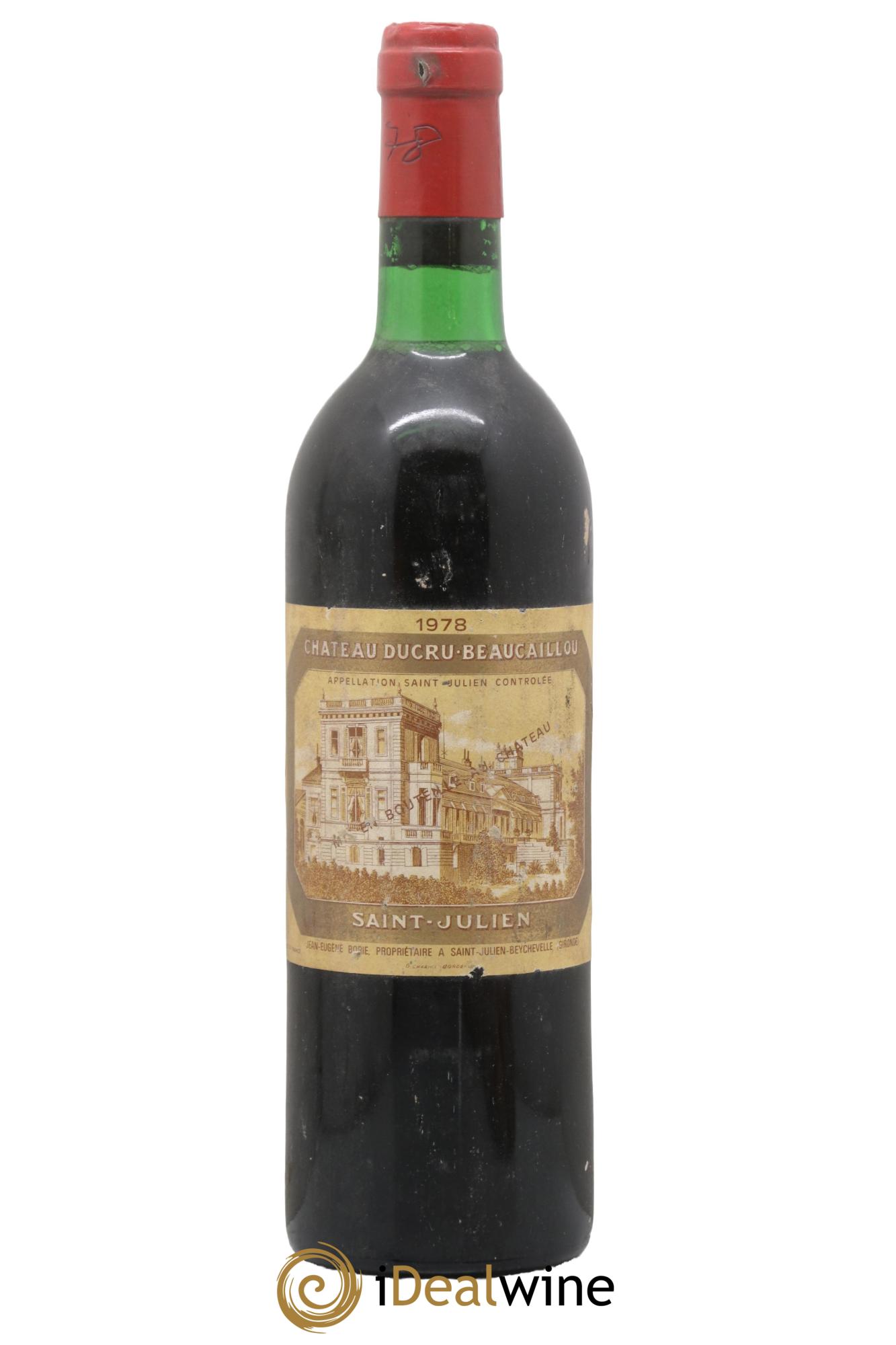 Château Ducru Beaucaillou 2ème Grand Cru Classé 1978 - Lot de 1 bouteille - 0