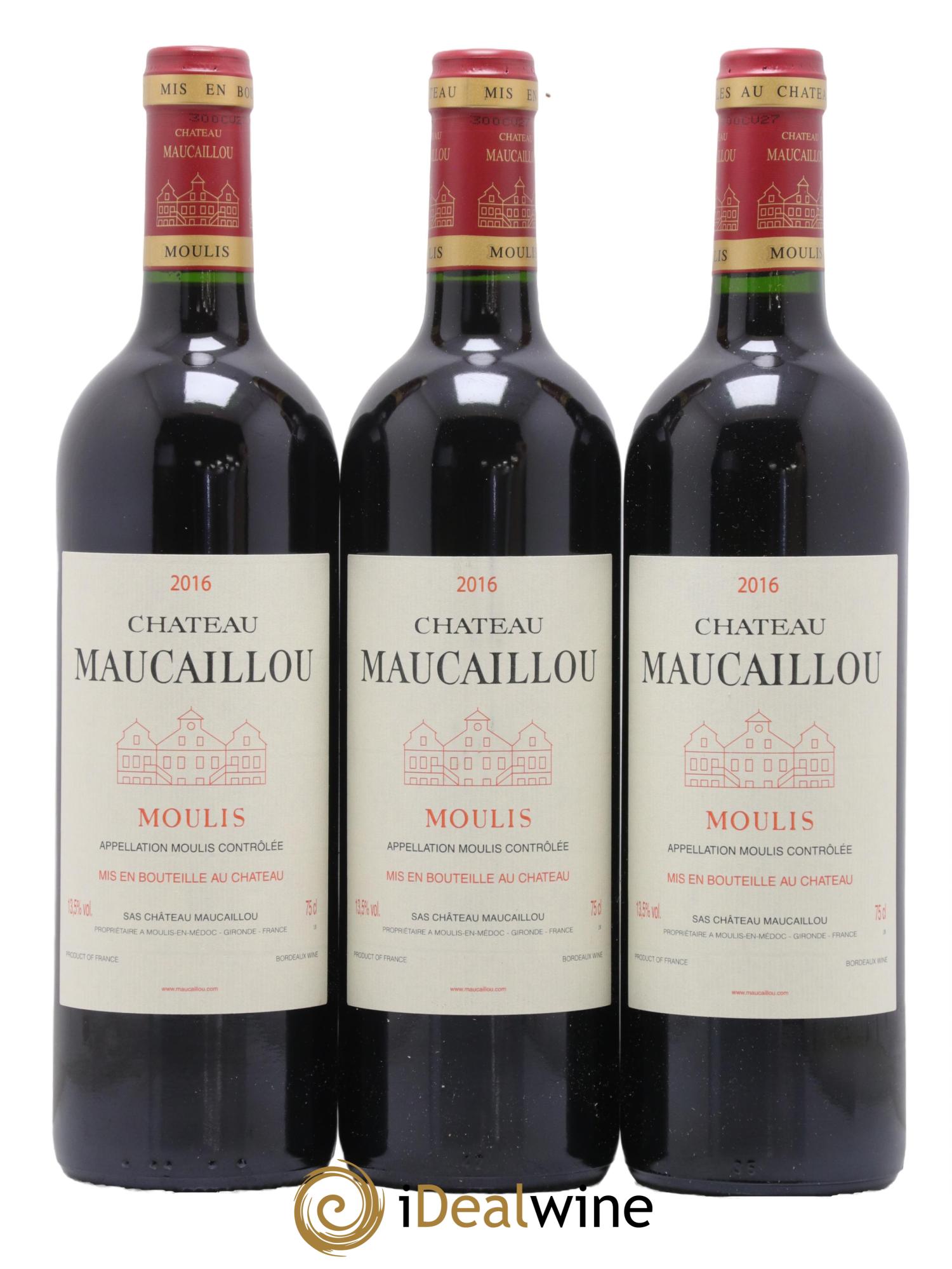 Château Maucaillou 2016 - Lot de 6 bouteilles - 2