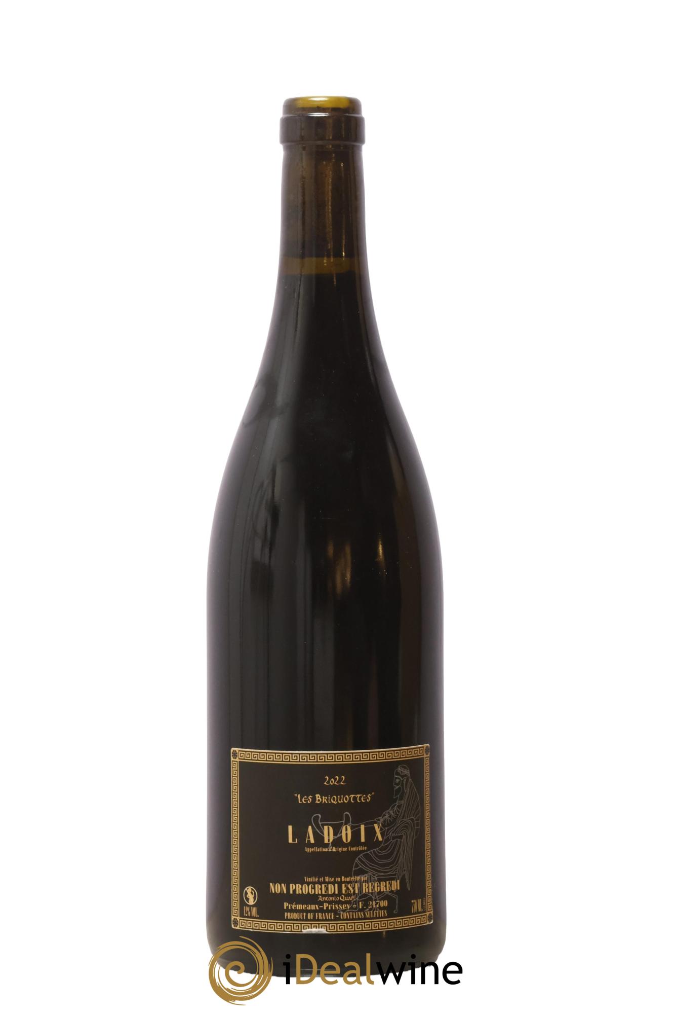 Ladoix Les Briquottes Antonio Quari 2022 - Lot of 1 bottle - 1