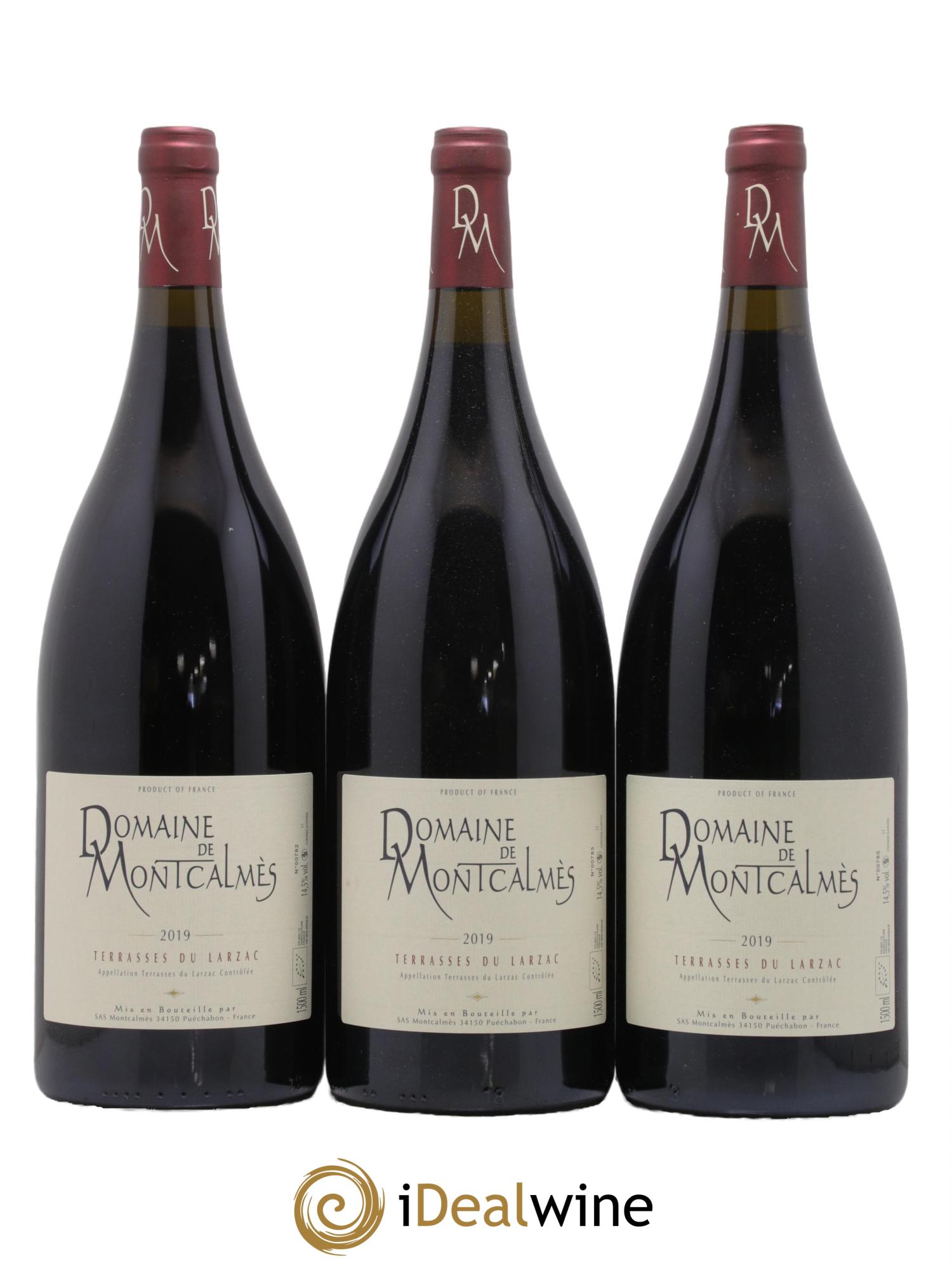 Terrasses du Larzac Domaine de Montcalmès Frédéric Pourtalié 2019 - Lot de 3 magnums - 0