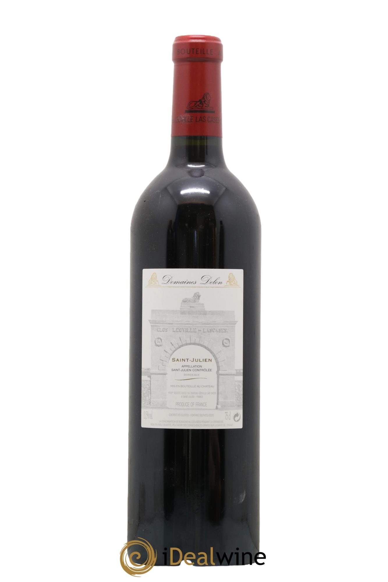 Château Léoville Las Cases 2ème Grand Cru Classé 2010 - Lot de 1 bouteille - 1