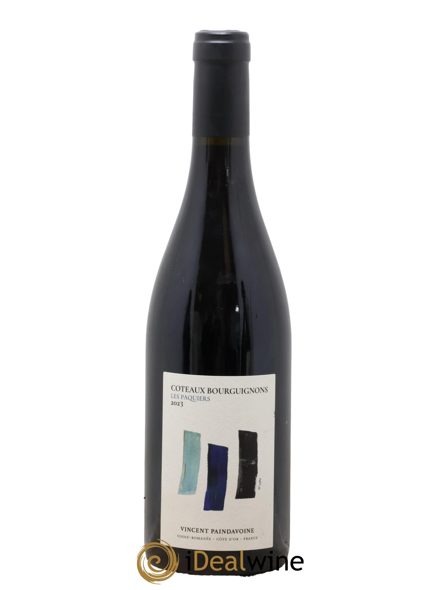 Coteaux Bourguignons Coteaux Bourguignon Les Paquiers Vincent Paindavoine 2023 - Posten von 1 Flasche - 0