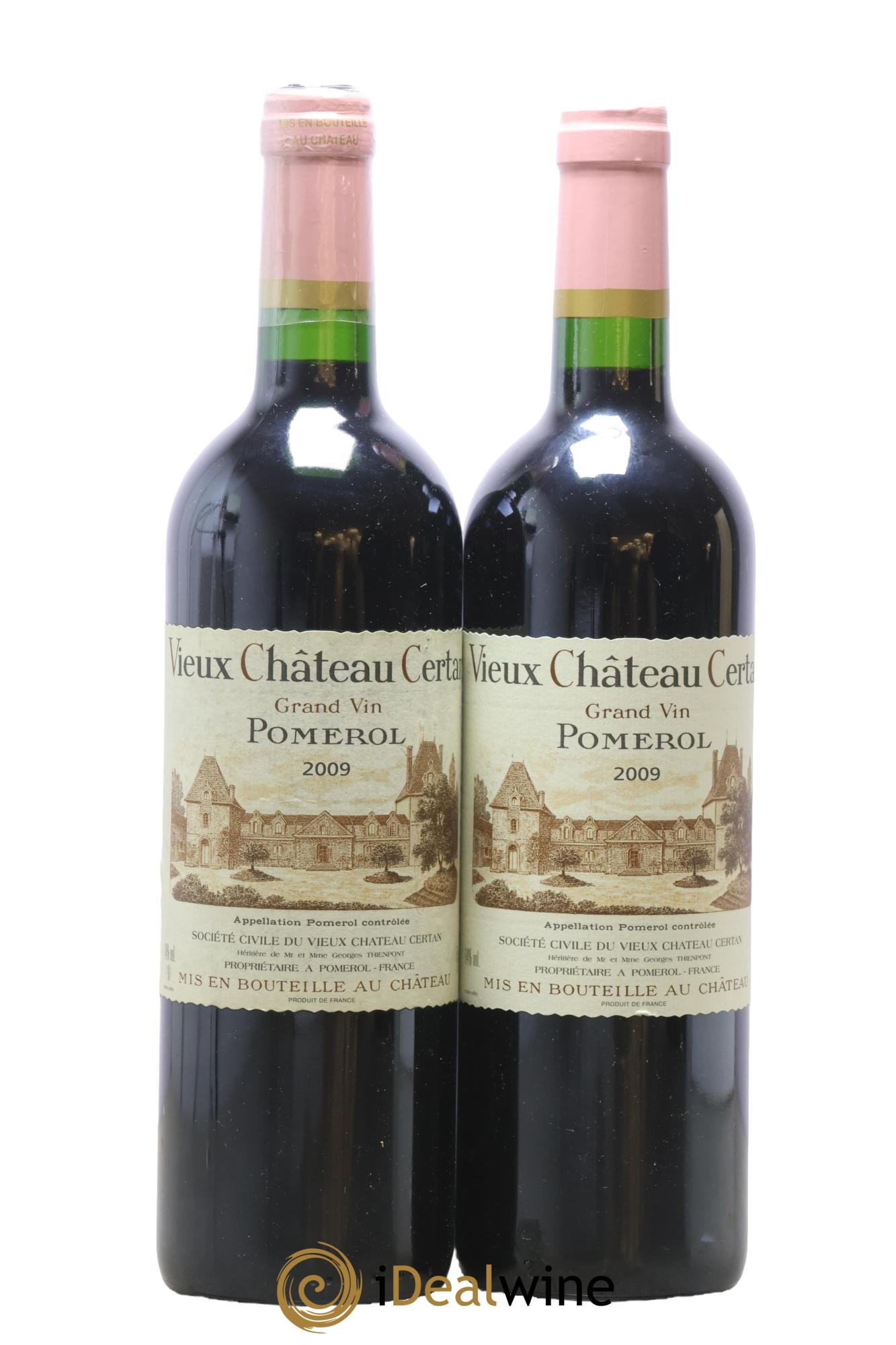 Vieux Château Certan 2009 - Lotto di 2 bottiglie - 0