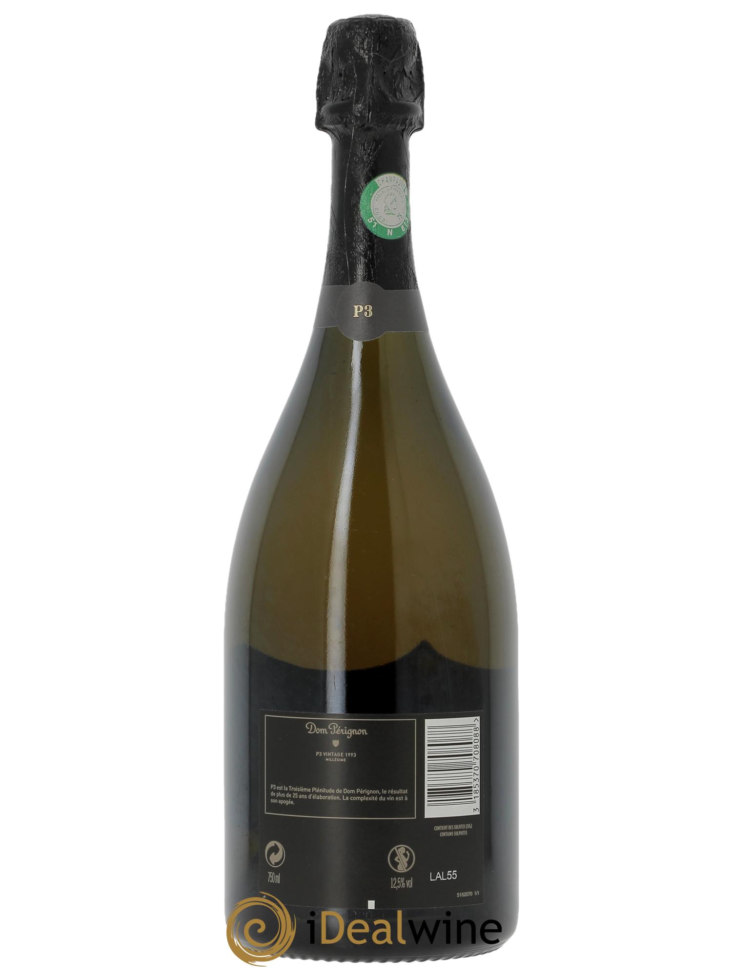 3eme Plénitude (P3) Dom Pérignon 1993 - Lot of 1 bottle - 2