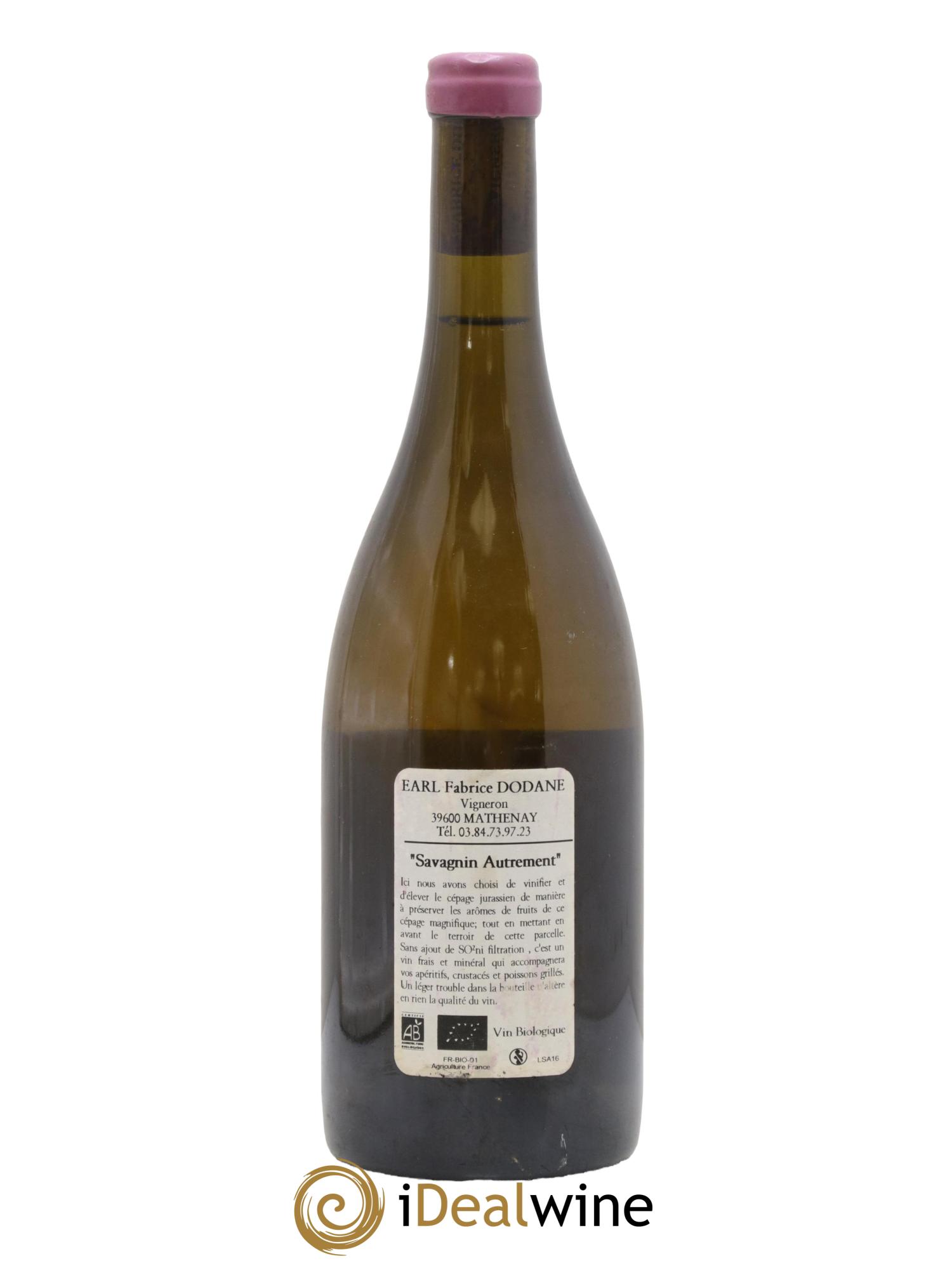 Arbois Savagnin Autrement Saint-Pierre (Domaine) Fabrice Dodane 2016 - Lot of 1 bottle - 1