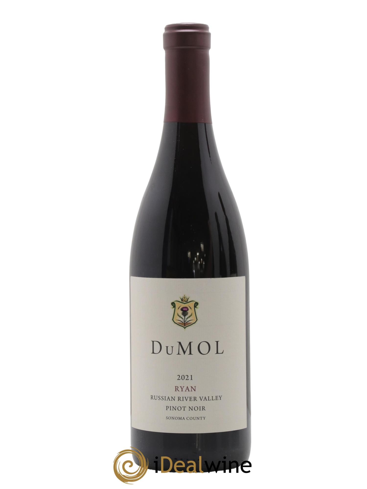 USA Russian River Valley Pinot Noir Dutton Ranch Jentoft Ryan Vineyard DuMOL 2021 - Lot de 1 bouteille - 0