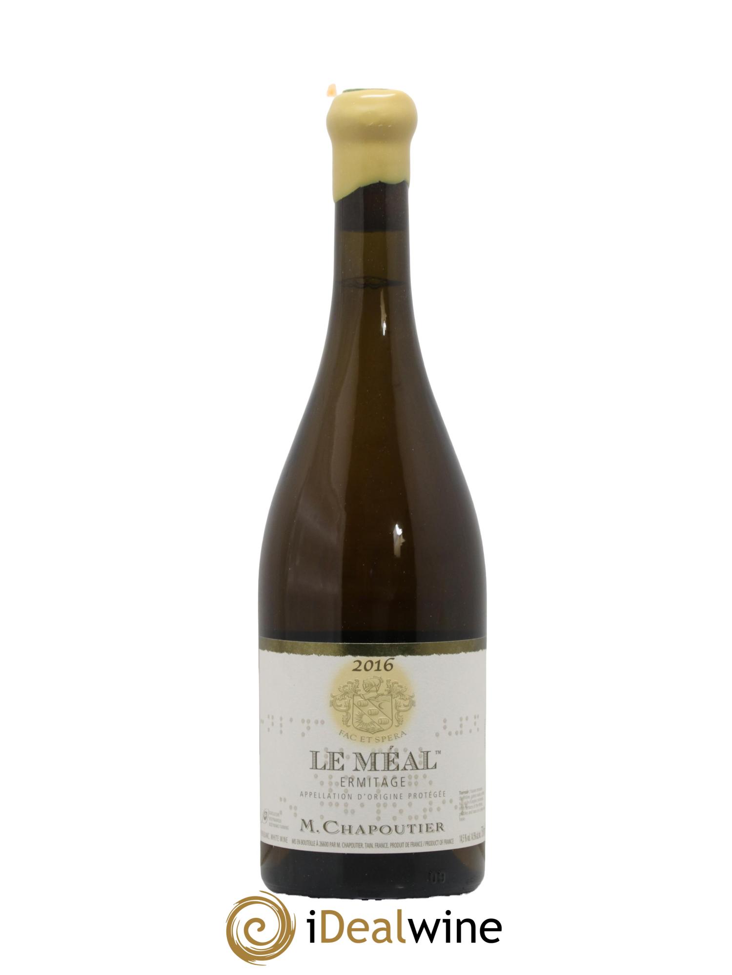 Hermitage Ermitage Le Méal Chapoutier 2016 - Posten von 1 Flasche - 0