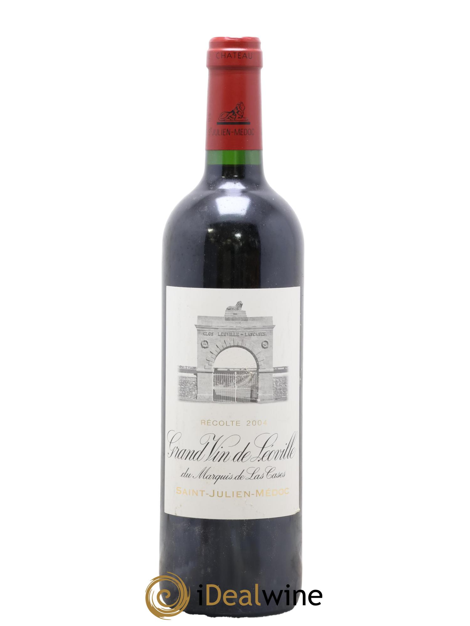 Château Léoville Las Cases 2ème Grand Cru Classé 2004 - Lote de 1 botella - 0