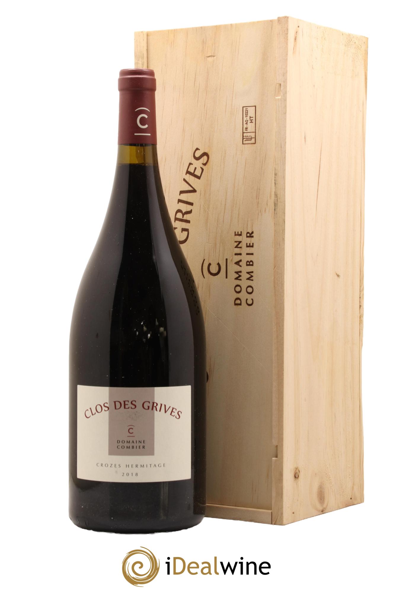Crozes-Hermitage Clos des Grives Combier 2018 - Lot de 1 magnum - 0