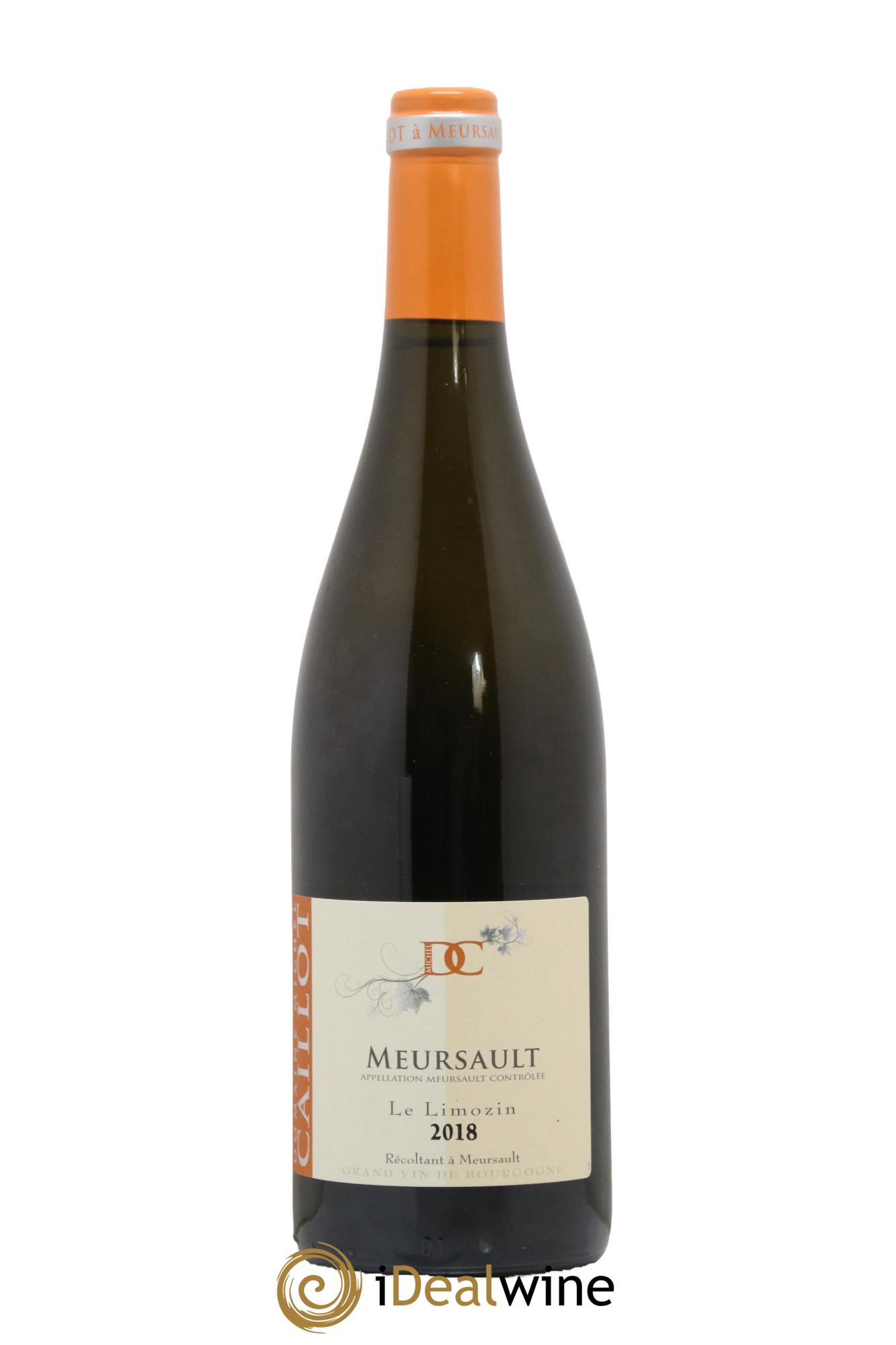 Meursault Le Limozin Domaine Michel Caillot 2018 - Lot de 1 bouteille - 0