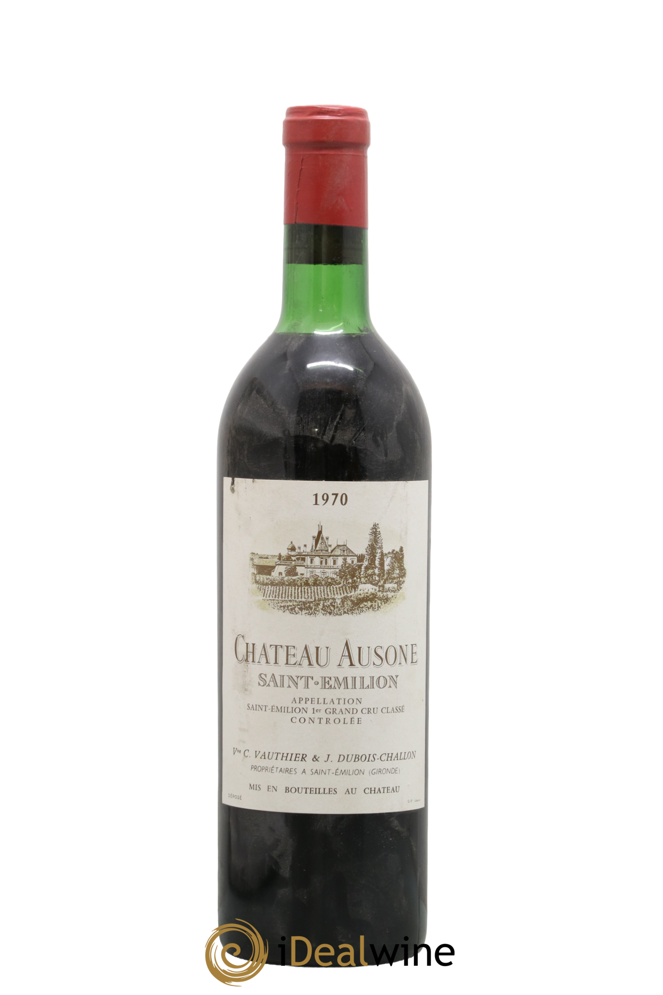 Château Ausone 1er Grand Cru Classé A 1970 - Lot de 1 bouteille - 0